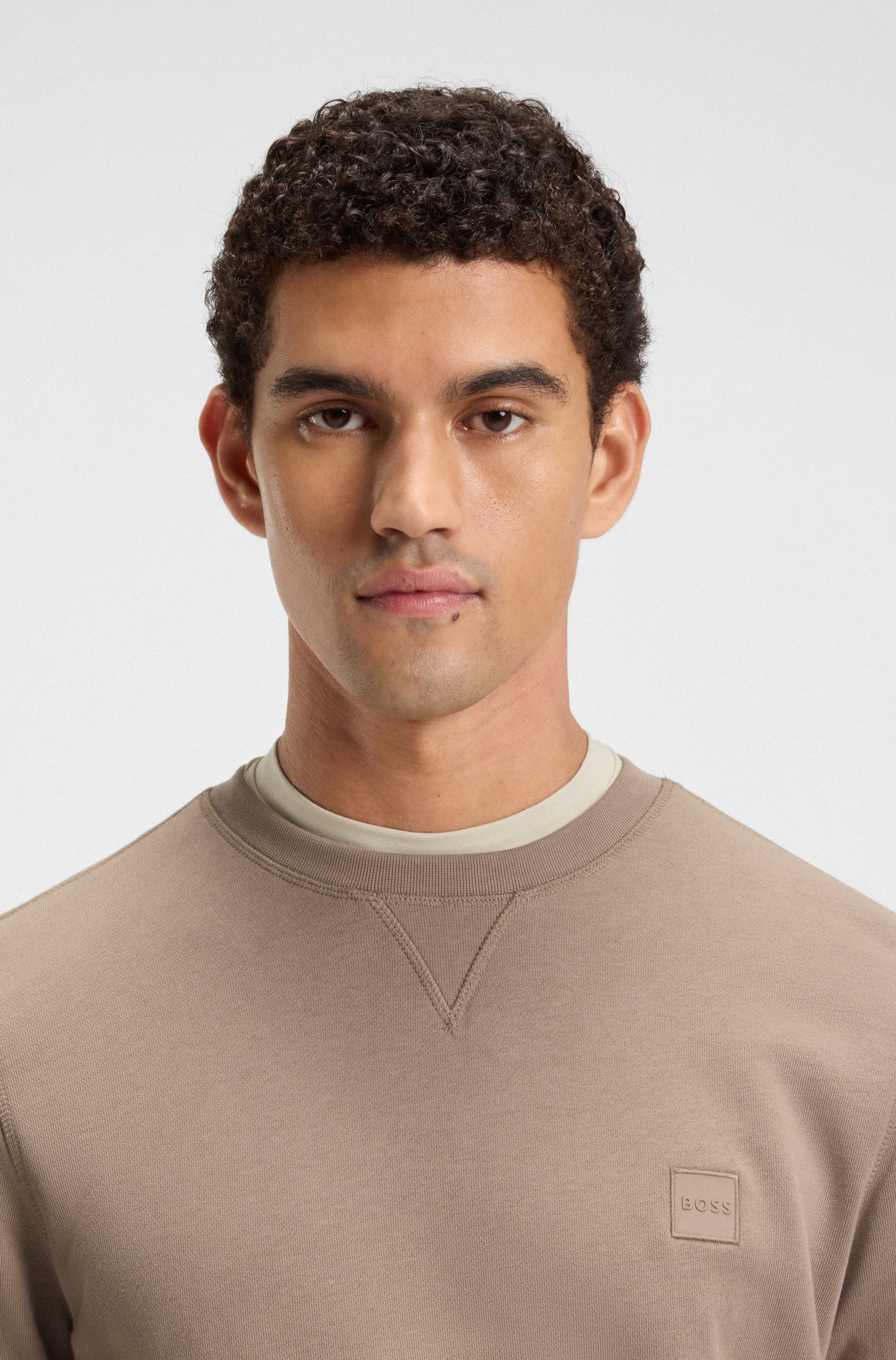 BOSS ORANGE Sweatshirt »Westart« mit BOSS Logopatch