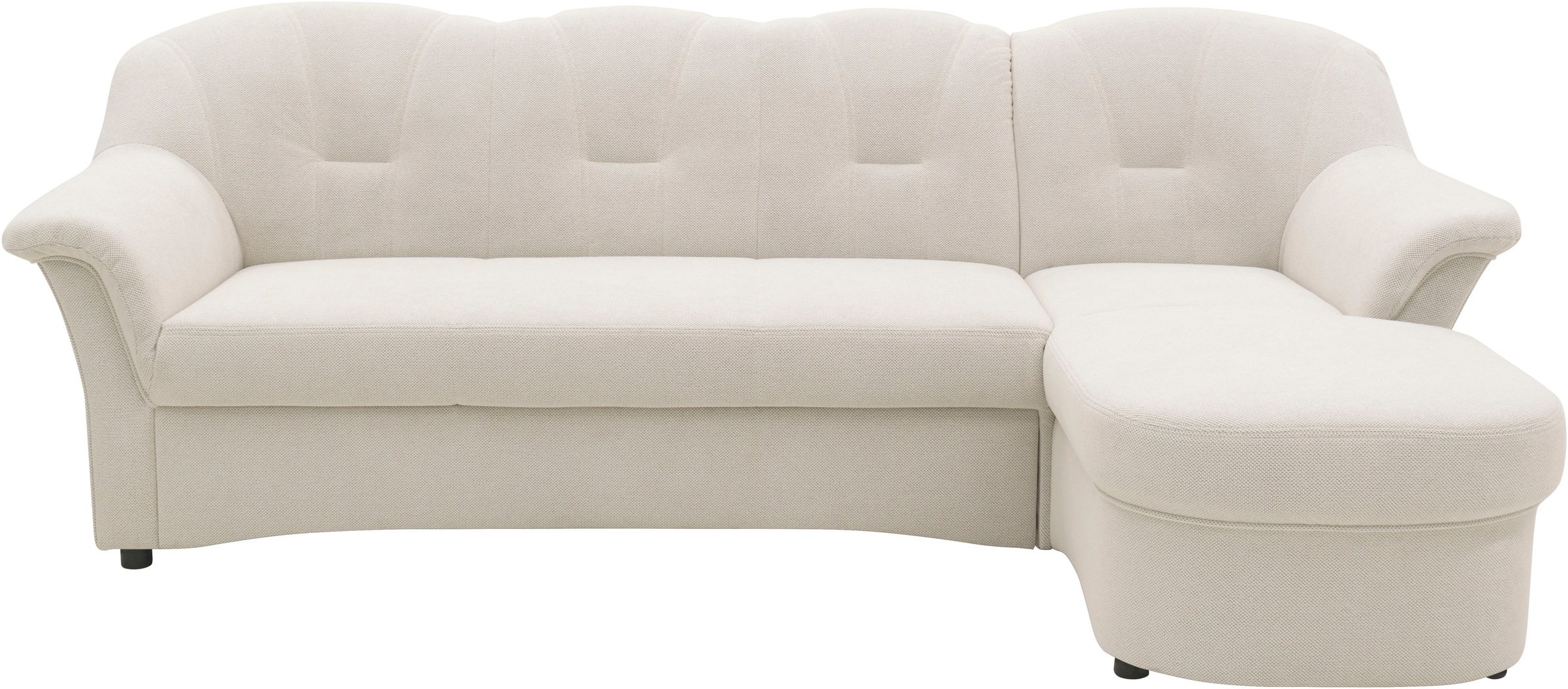 DOMO collection Ecksofa »Flores Schlafsofa, B/T/H: 233/142/86 cm, L-Form«, günstig online kaufen