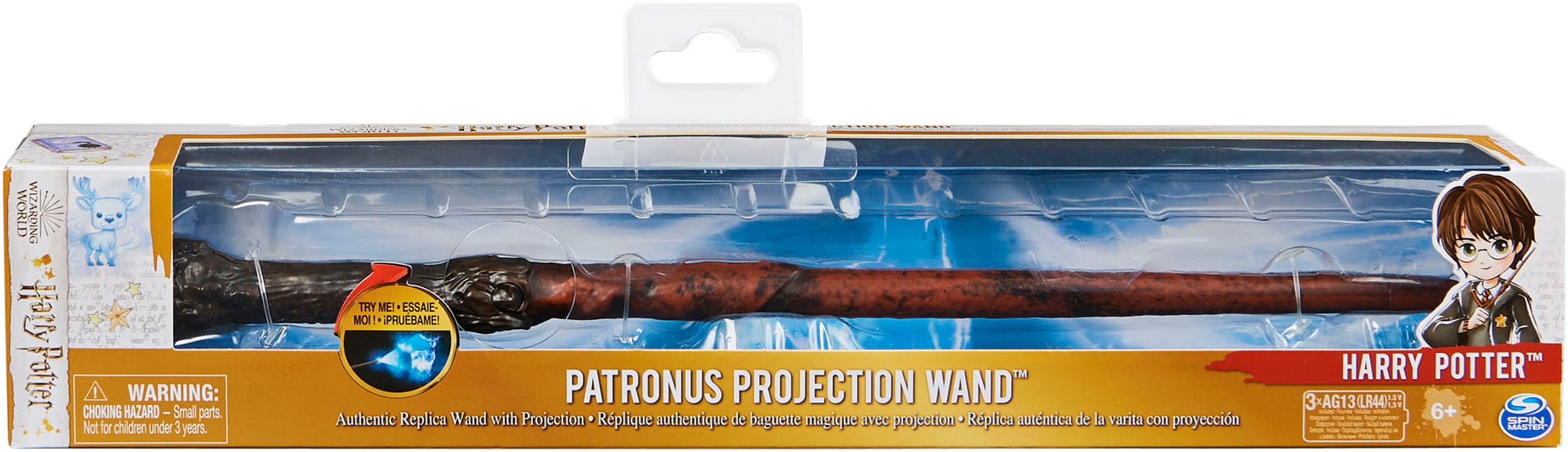 Spin Master Kreativset »Wizarding World - Patronus-Projection-Zauberstab Harry«, mit Projektion