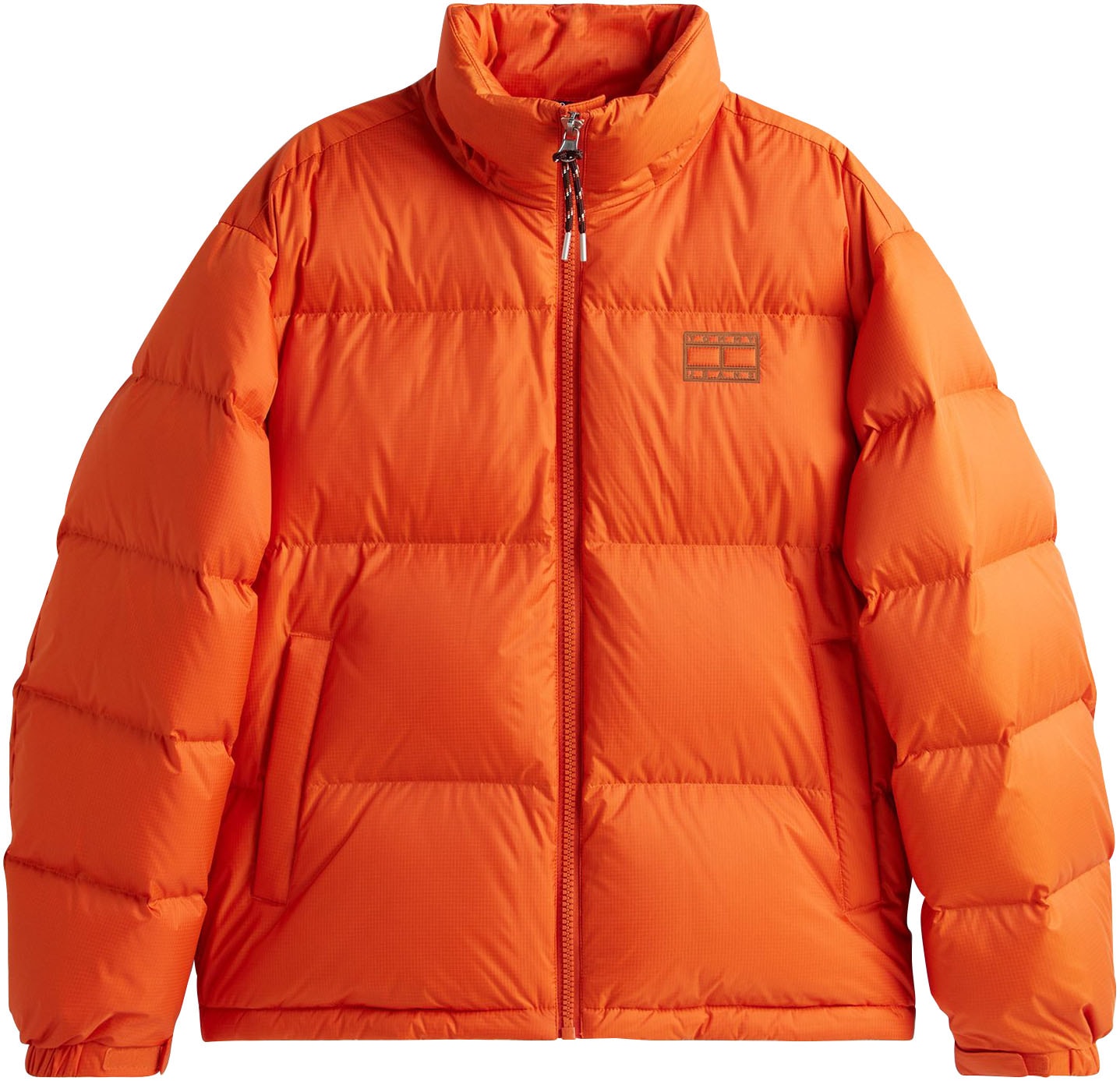 Tommy Jeans Steppjacke »ALASKA DOWN PUFFER« mit Kapuze Übergangsjacke Regular fit mit abnehmbarer Kapuze