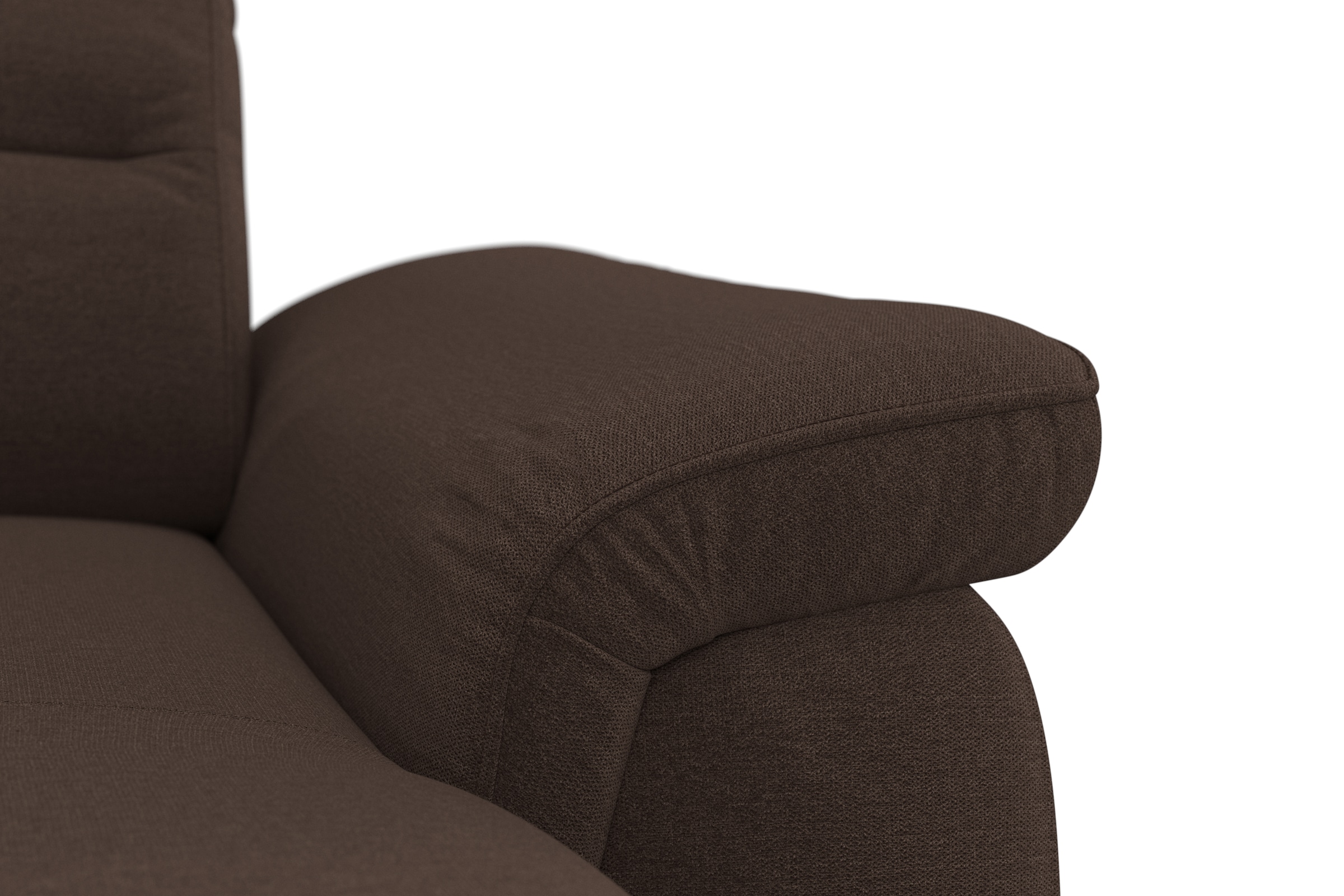 sit&more Wohnlandschaft »Sinatra U-Form«, optional mit Kopfteilverstellung und Armteilfunktion, Metallfüße