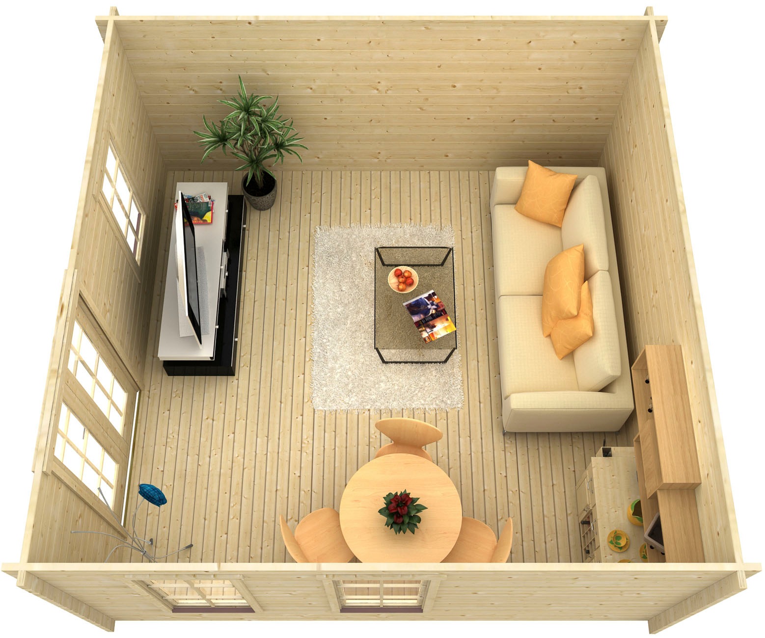 Skanholz Gartenhaus »Toronto 1«