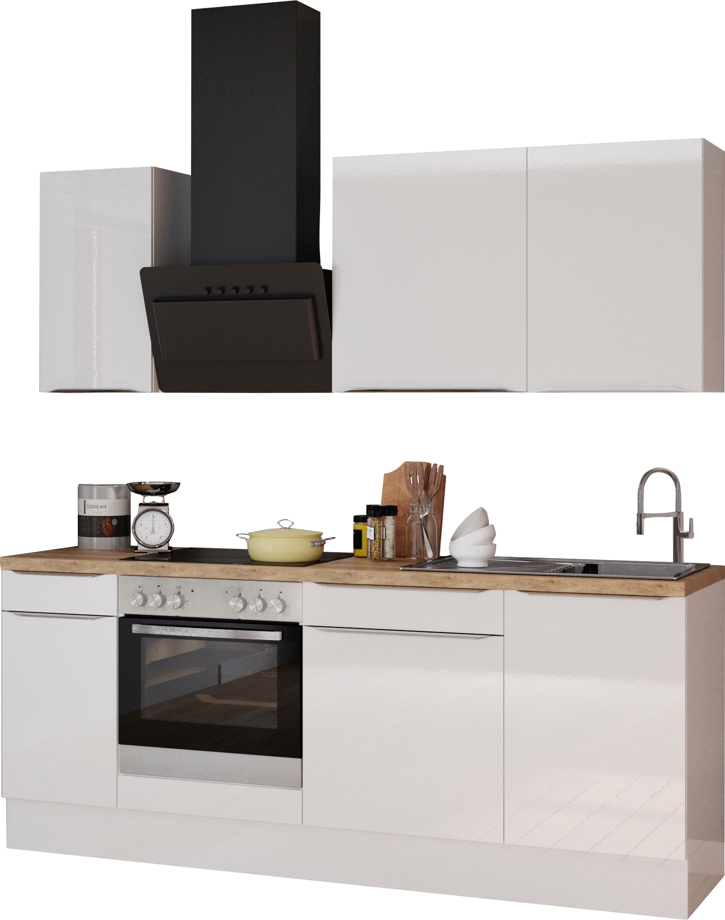 OPTIFIT Küchenzeile »Aken«, mit 210 Breite kaufen E-Geräten, online cm