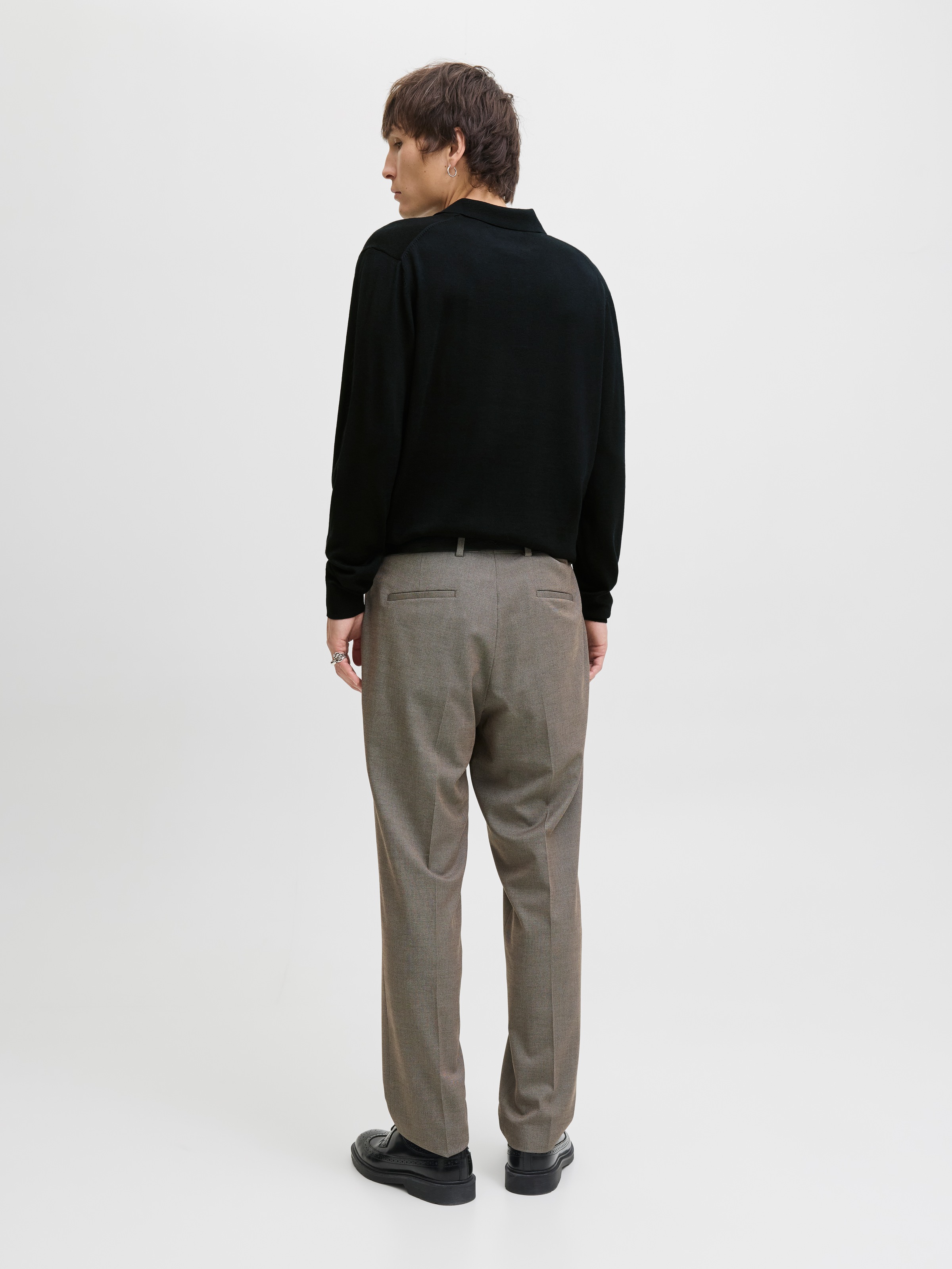 Jack & Jones Polokragenpullover »JPRBLAMERINO KNIT POLO« Wolle, regular fit