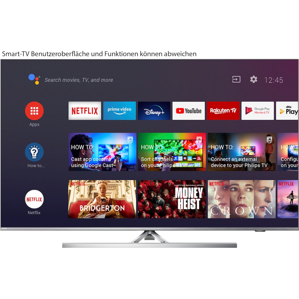 Philips LED-Fernseher »58PUS8506/12«, 146 cm/58 Zoll, 4K Ultra HD, Smart-TV, 3-seitiges Ambilight