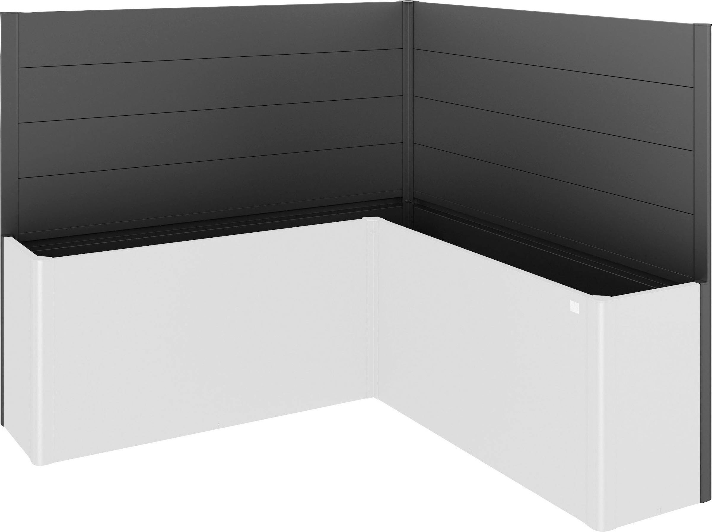 Bild von Biohort Sichtschutzelement, für Hochbeet Belvedere L200, LxH: 201x91