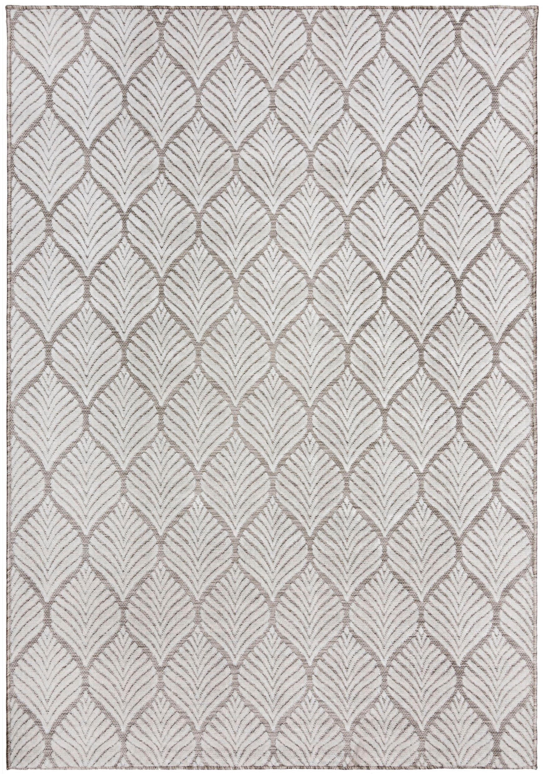 FLAIR RUGS Teppich »Elm Leaf«, rechteckig, 4 mm Höhe, Elm Leaf Indoor Outdoor-Teppich