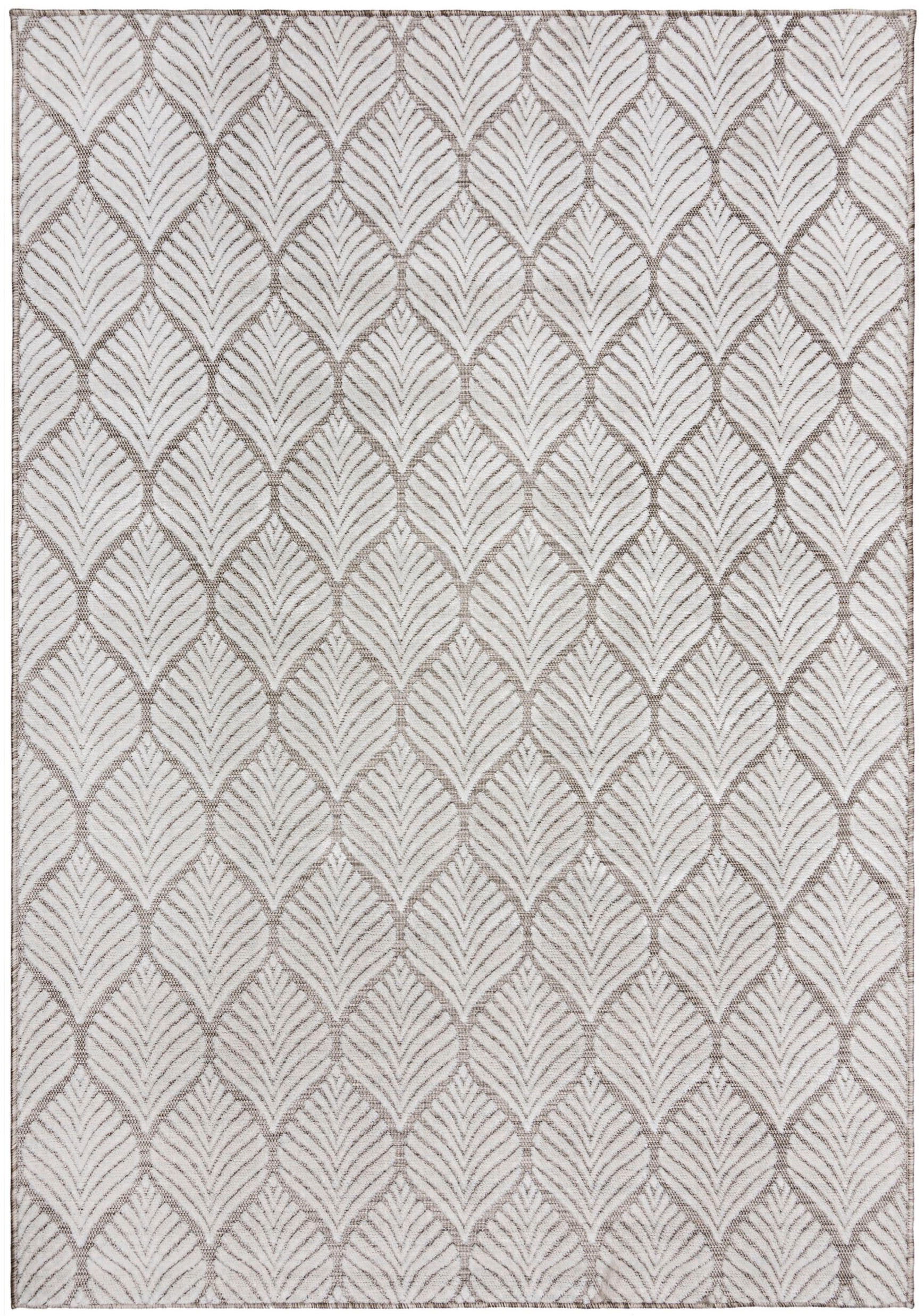 FLAIR RUGS Teppich »Elm Leaf«, rechteckig, 4 mm Höhe, Elm Leaf Indoor Outdo günstig online kaufen