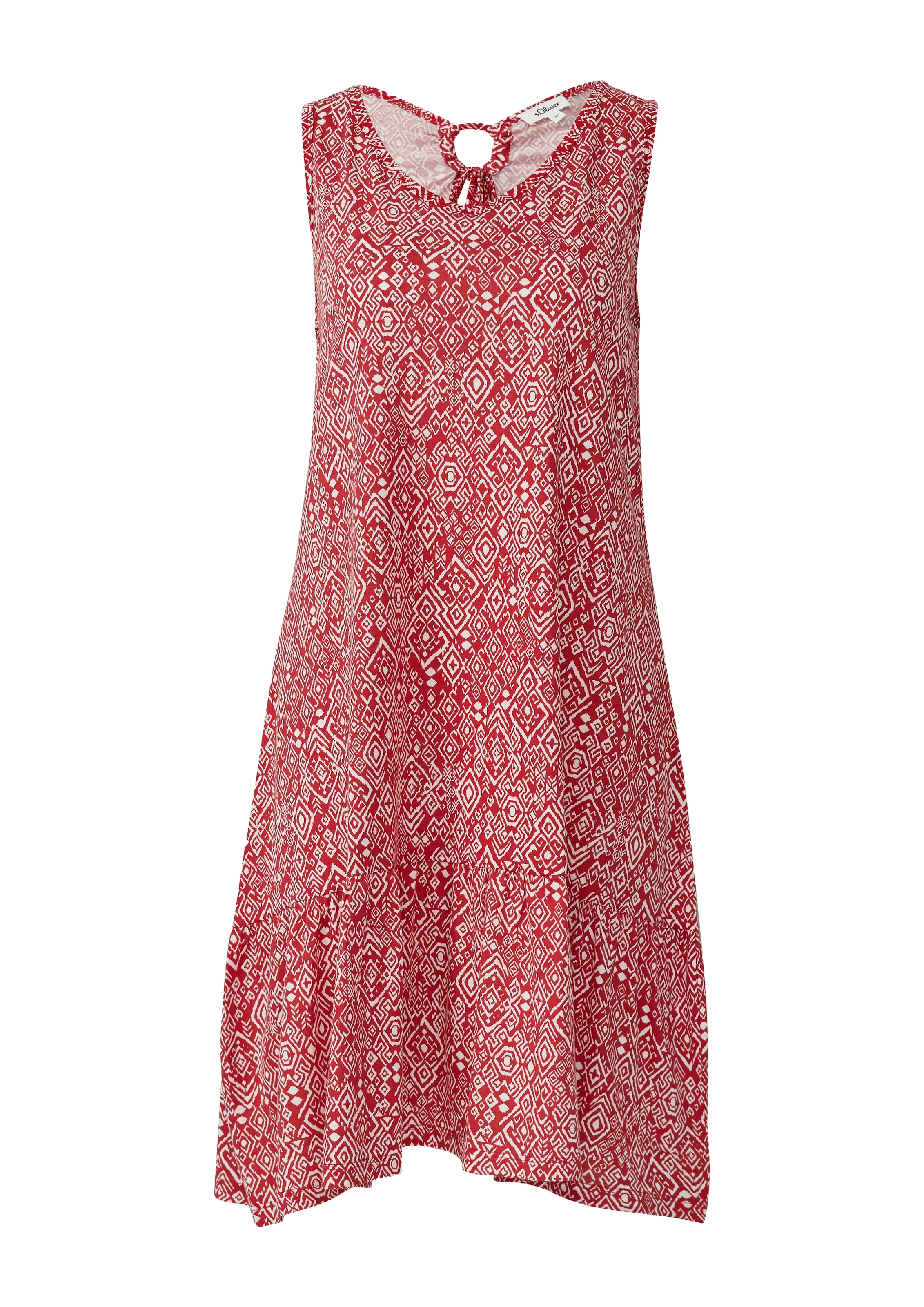 s.Oliver Jerseykleid, mit All-Over Print