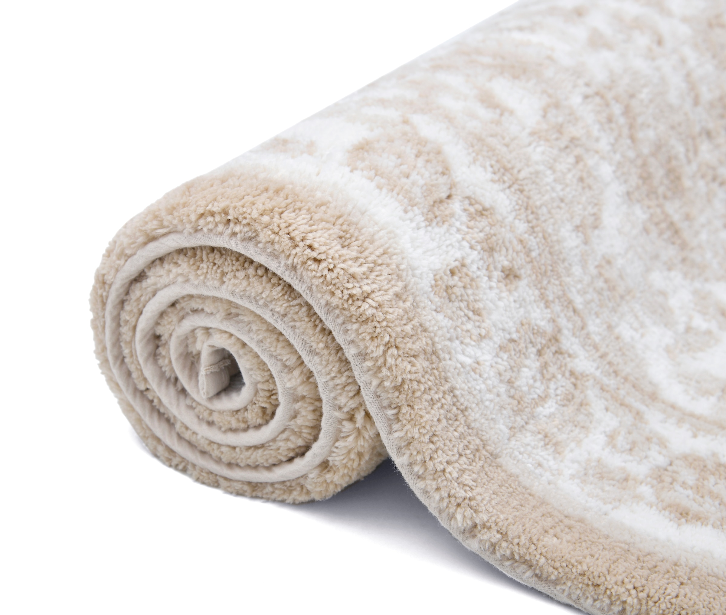 OTTO home Badematte »Oriental, Badvorleger, Badezimmer Teppich, Duschvorleger« Höhe 18 mm rutschhemmend beschichtet schnell trocknend Badteppich, Orient-Optik