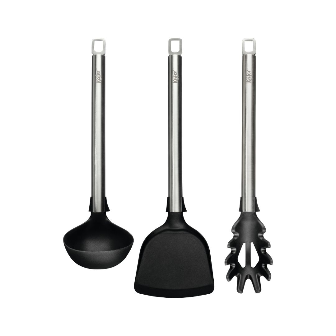 Käfer Kochbesteck-Set »Käfer Edelstahl Küchenhelfer«, (Set, 3 tlg., 1 x Spa günstig online kaufen