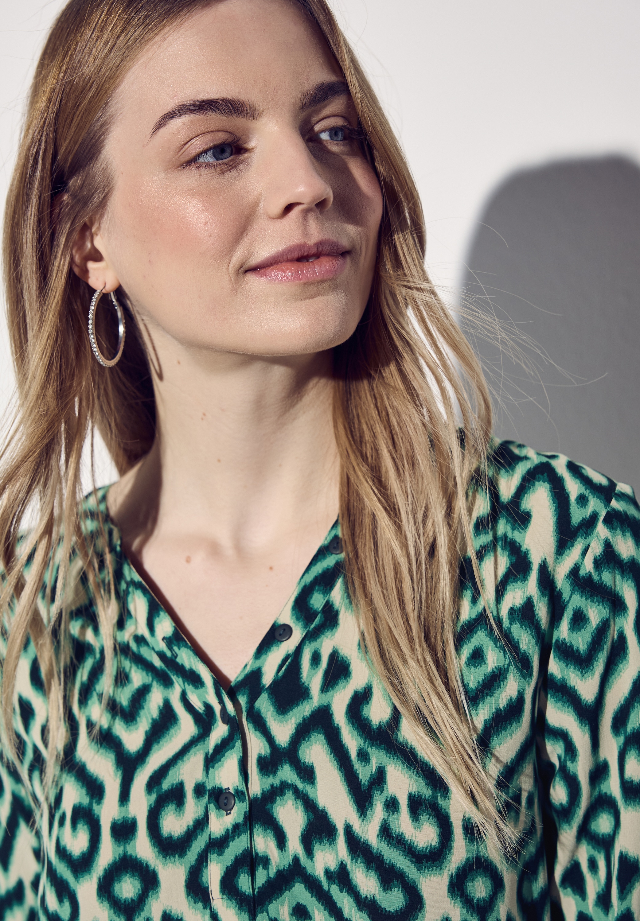 STREET ONE 3/4-Arm-Shirt, mit grafischem Muster