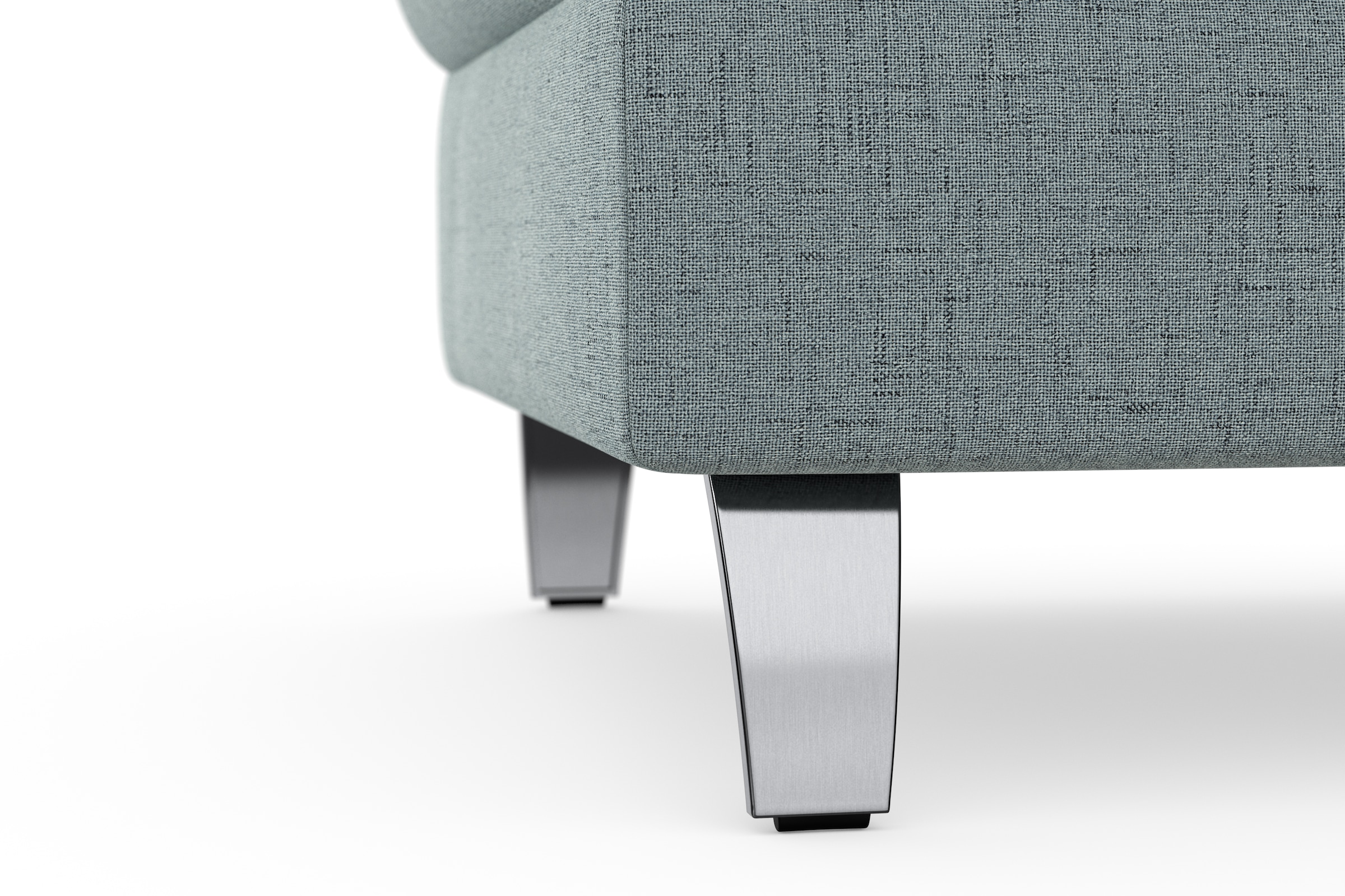 sit&more Stauraumhocker »Grenoble« mit Stauraum und satinierten Füßen