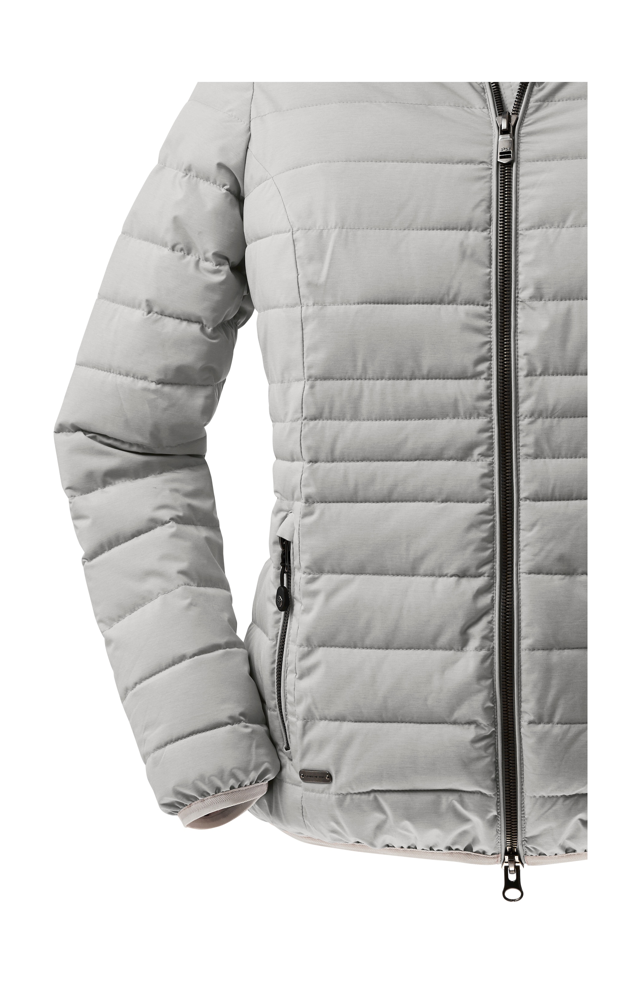 STOY Steppjacke »STS 17 WMN QLTD JCKT«, atmungsaktive Steppjacke mit abnehm. Kapuze in großen Größen