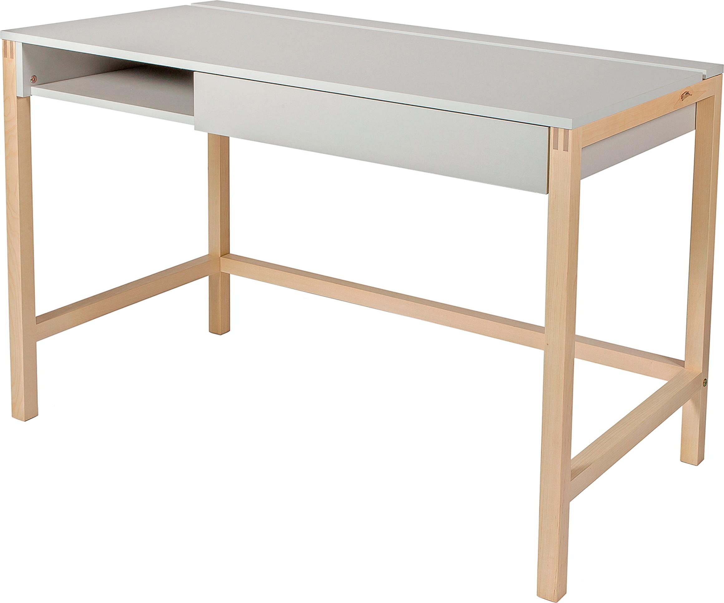 Woodman Schreibtisch »Northgate« im skandinavian Design, Breite 112 cm, FSC günstig online kaufen
