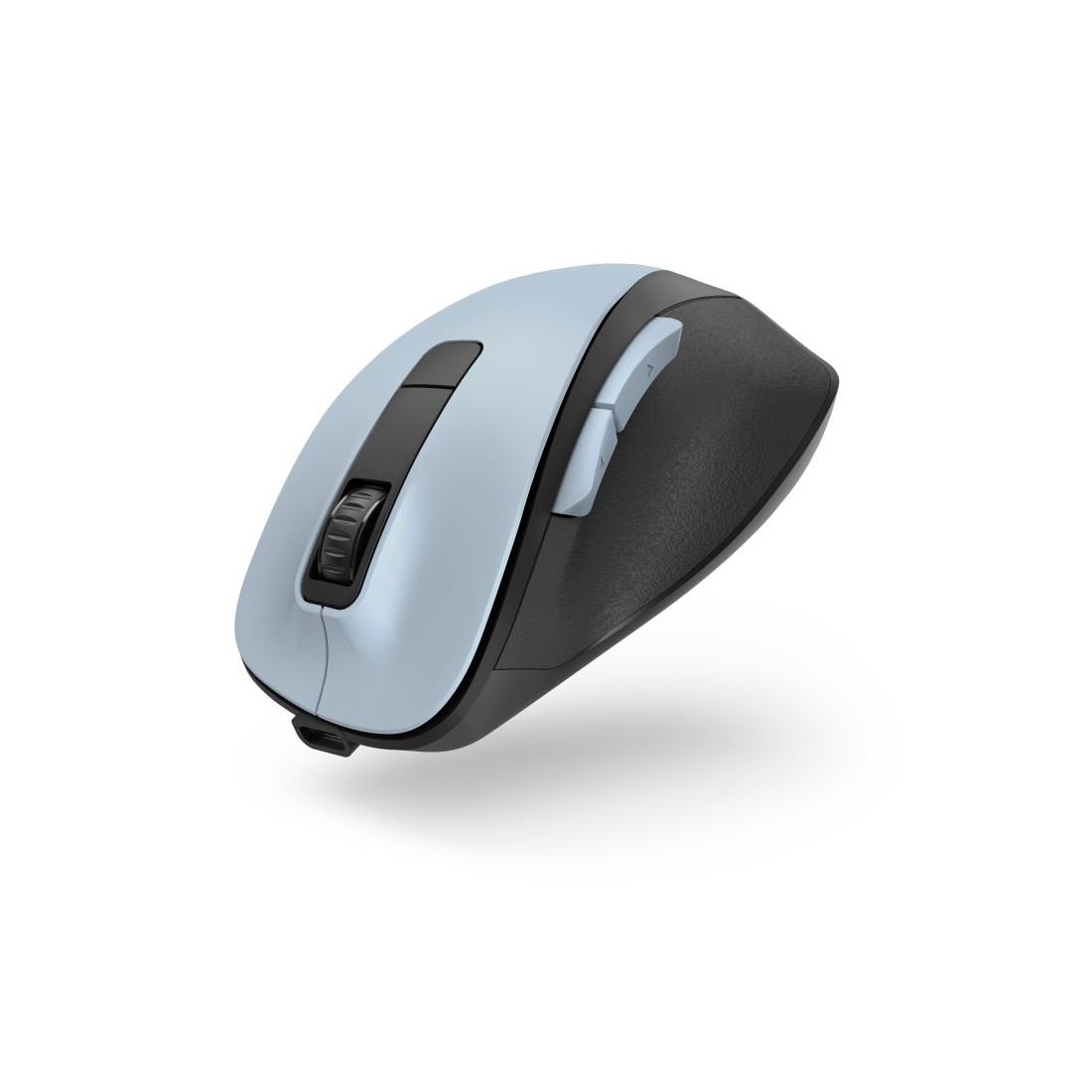 Hama ergonomische Maus »Optische 6 Tasten Funkmaus, ergonomisch, Rechtshänder, leise Tasten«, Funk