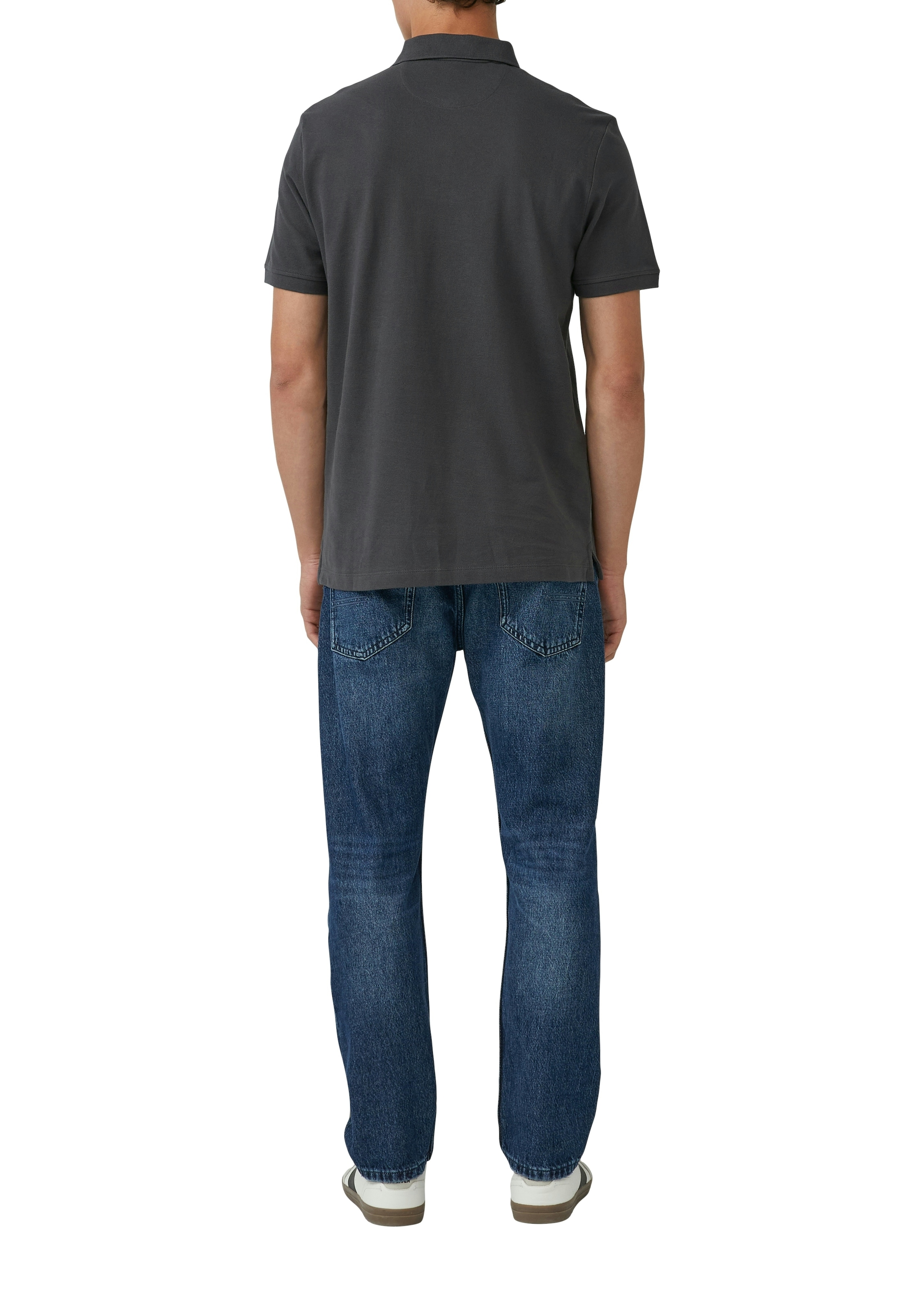 s.Oliver Poloshirt Packung, 2 Stk. mit Logo Stickerei