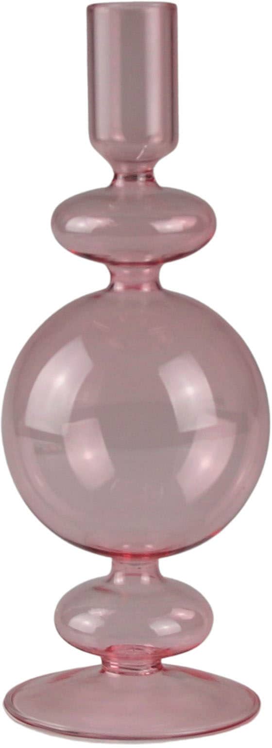 Dekoobjekt aus Kerzenständer St.), (1 kunstvollen Design »Kerzenhalter online Stabkerzenhalter AM kaufen mit Glas, Ausbuchtungen«,