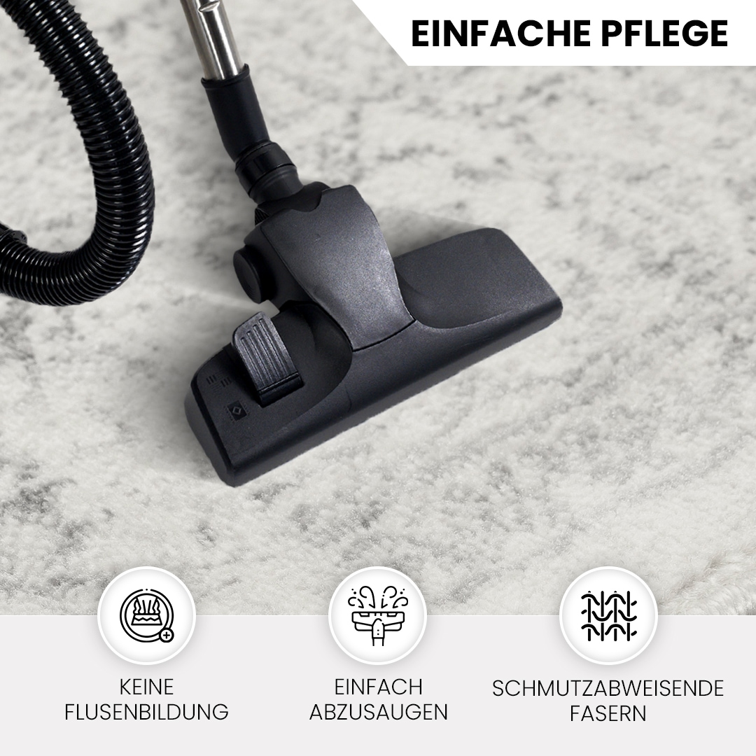 Livabliss Teppich »KOTA« rechteckig 9 mm Höhe Vintage Orientteppich, Kurzflor Boho Wohnzimmerteppich, Läufer