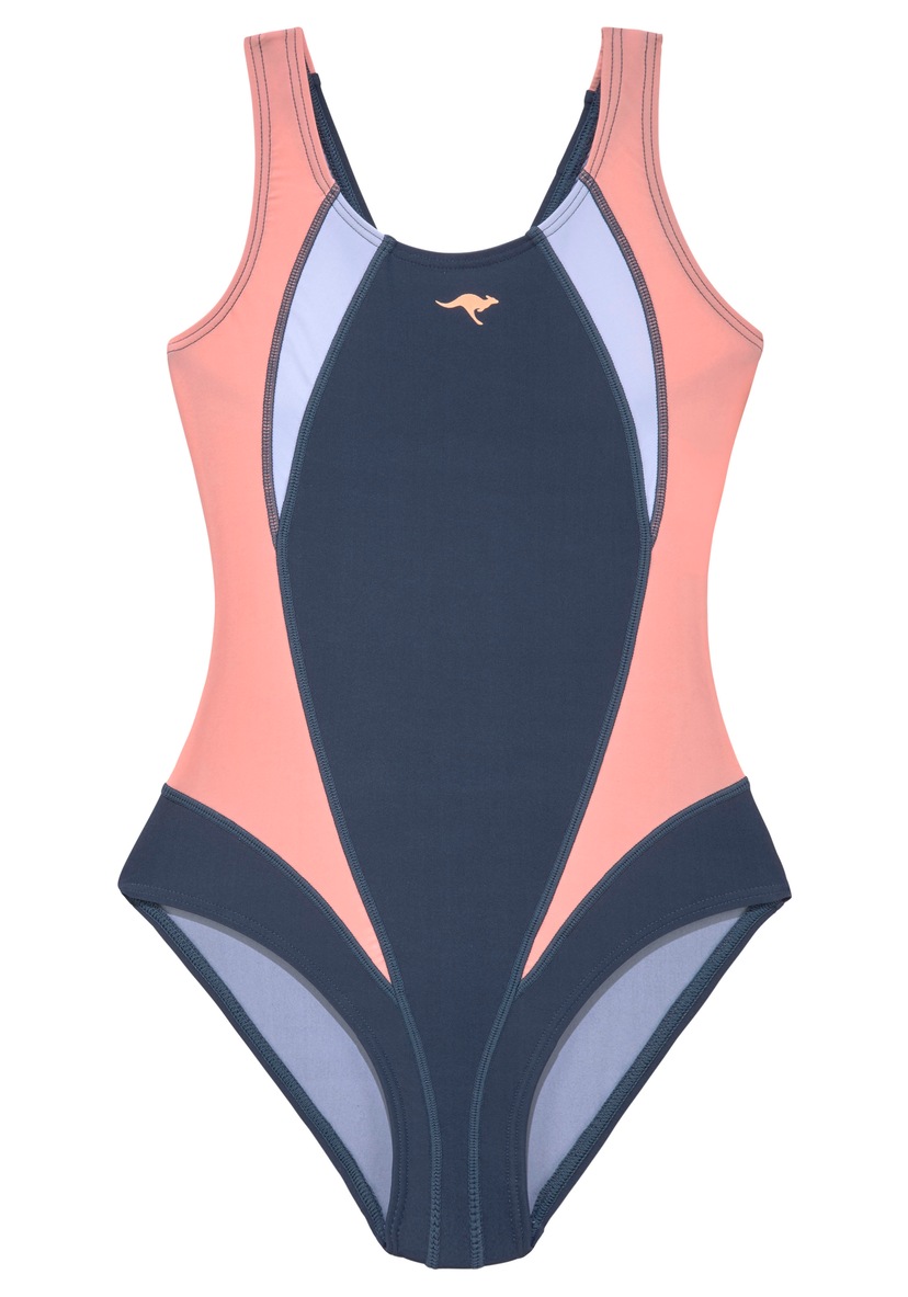 KangaROOS Badeanzug, mit sportlichen Kontrasteinsätzen online kaufen