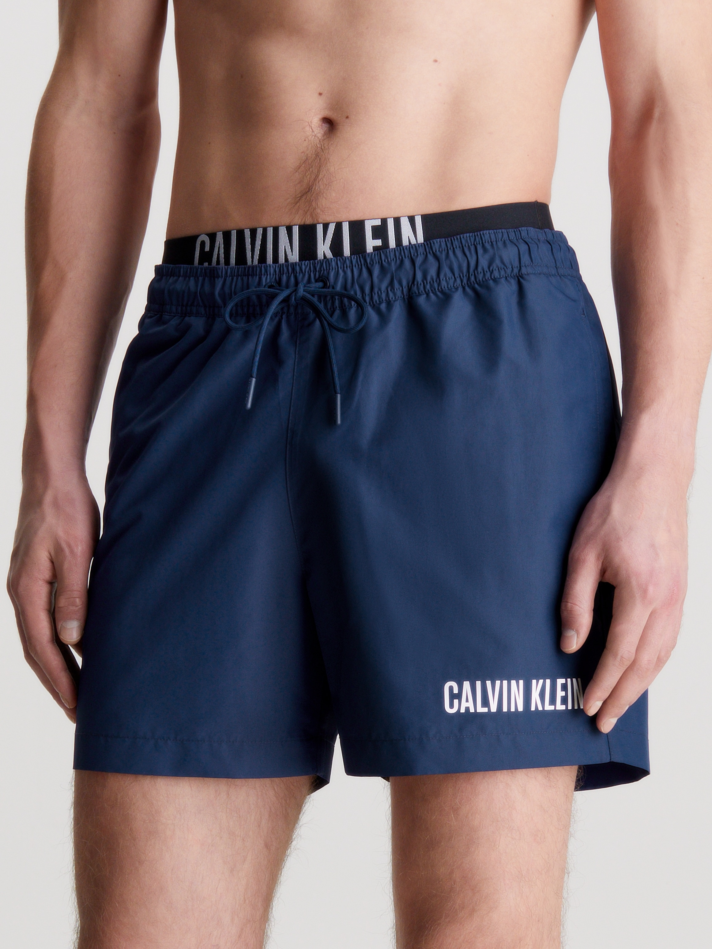Bild von Calvin Klein Swimwear Badeshorts »MEDIUM DOUBLE WB«, mit doppeltem Bund