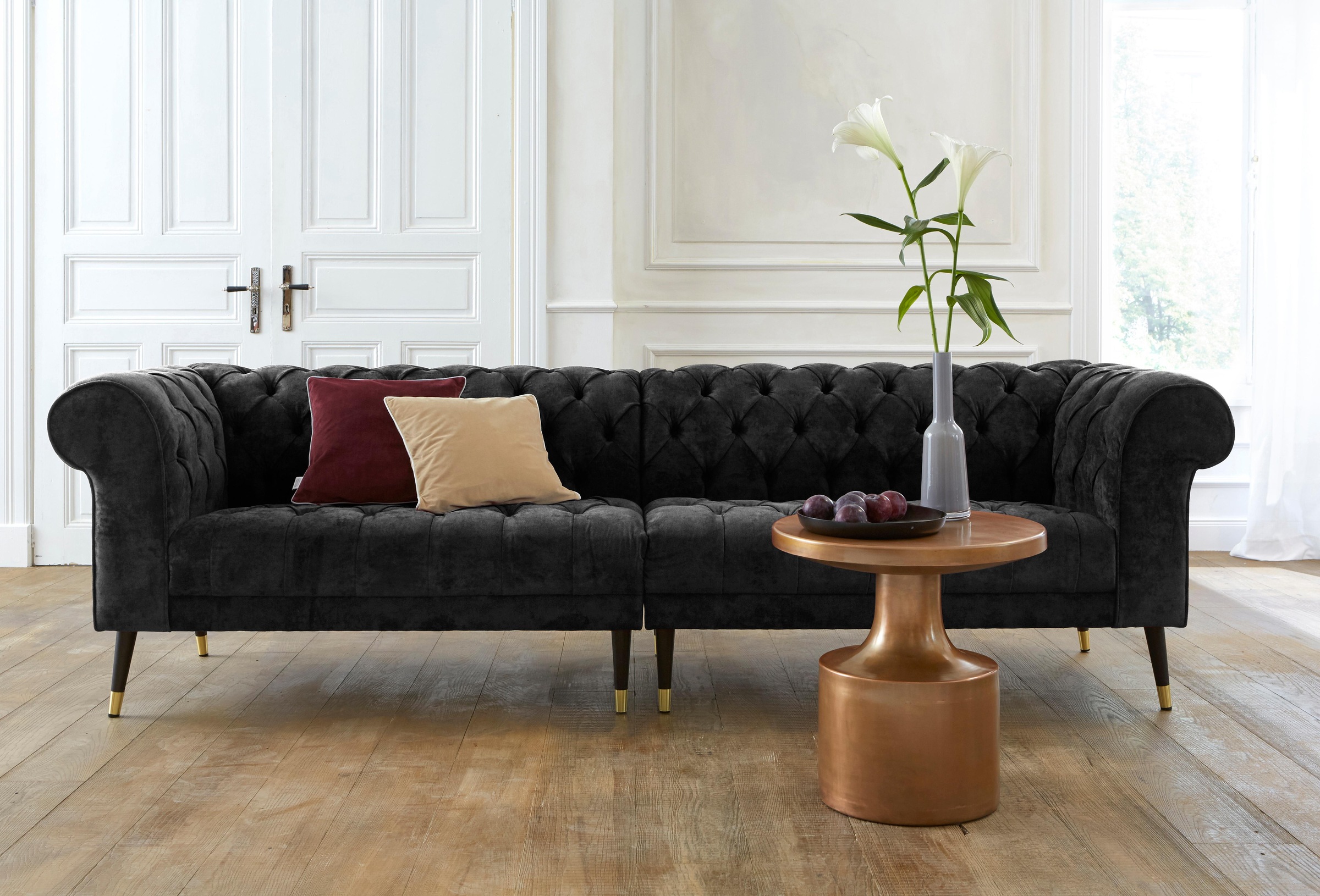 Home affaire Chesterfield-Sofa »Tinnum« günstig online kaufen