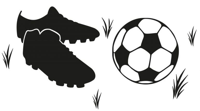 Wall-Art Wandtattoo »Fußball Fußballschuhe«, (1 St.), selbstklebend, entfer günstig online kaufen