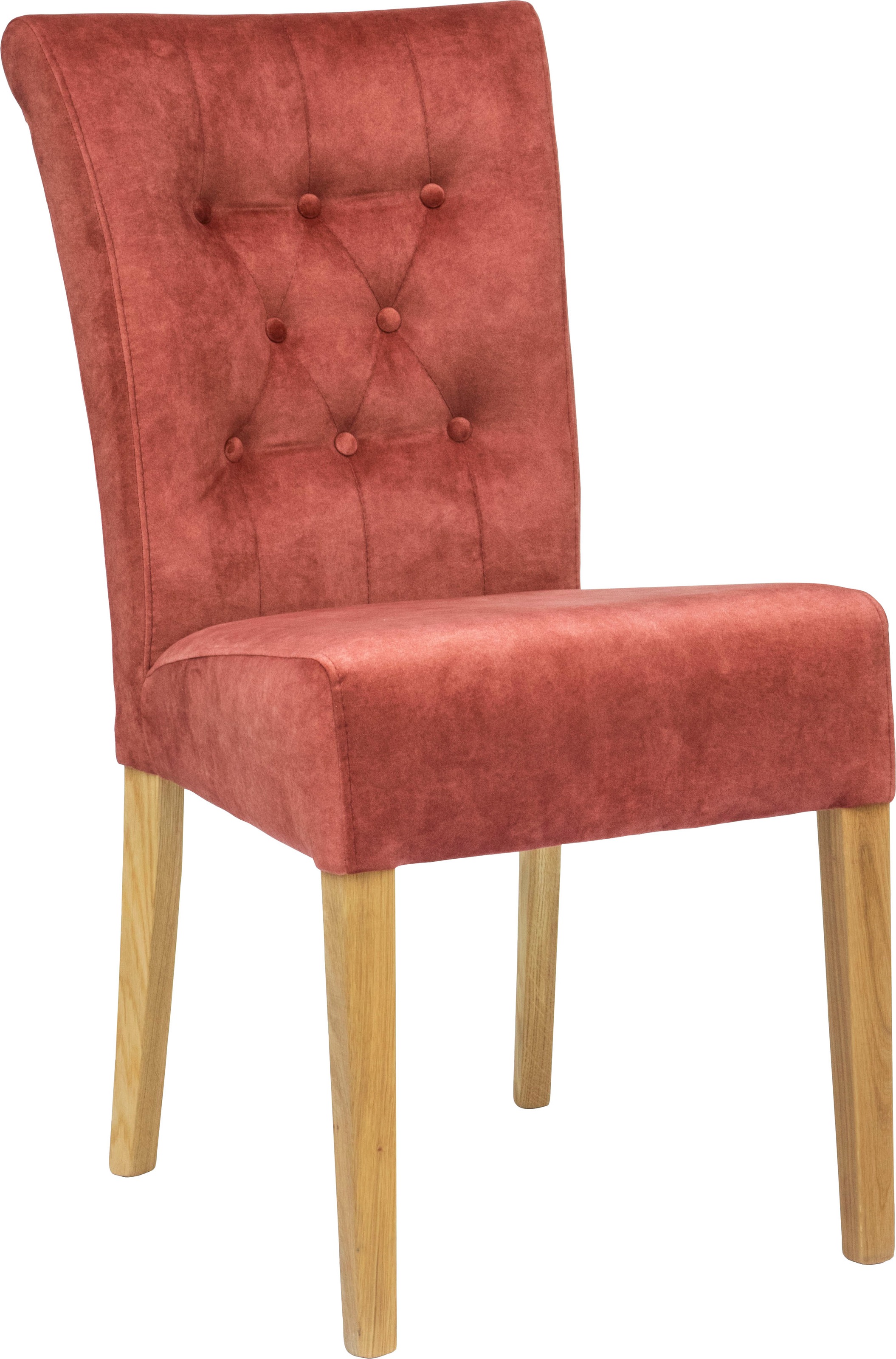 Home affaire Polsterstuhl »Queen«, (Set), 2 St., Samtvelours, Esszimmerstuh günstig online kaufen