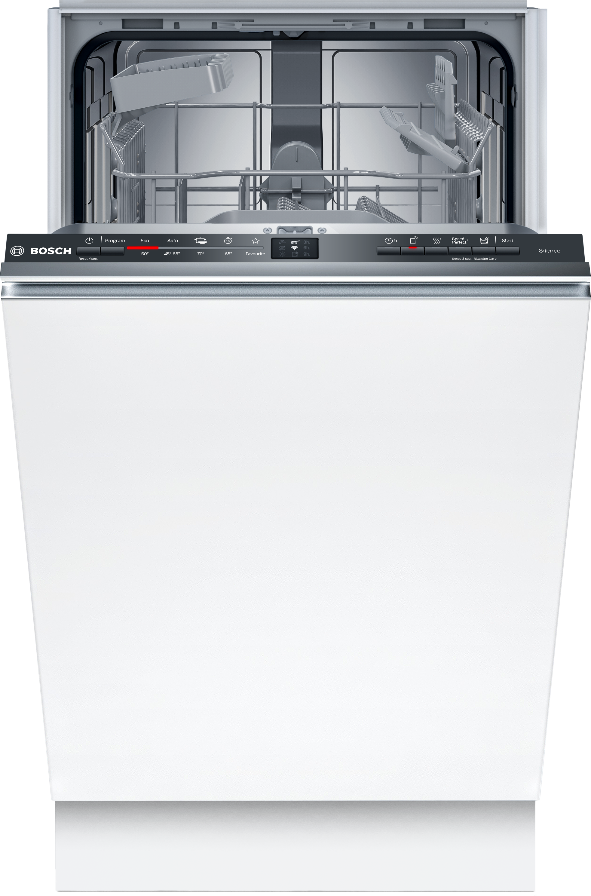 BOSCH vollintegrierbarer Geschirrspüler Serie 2 »SPV2HKX42E«, 10 Maßgedecke