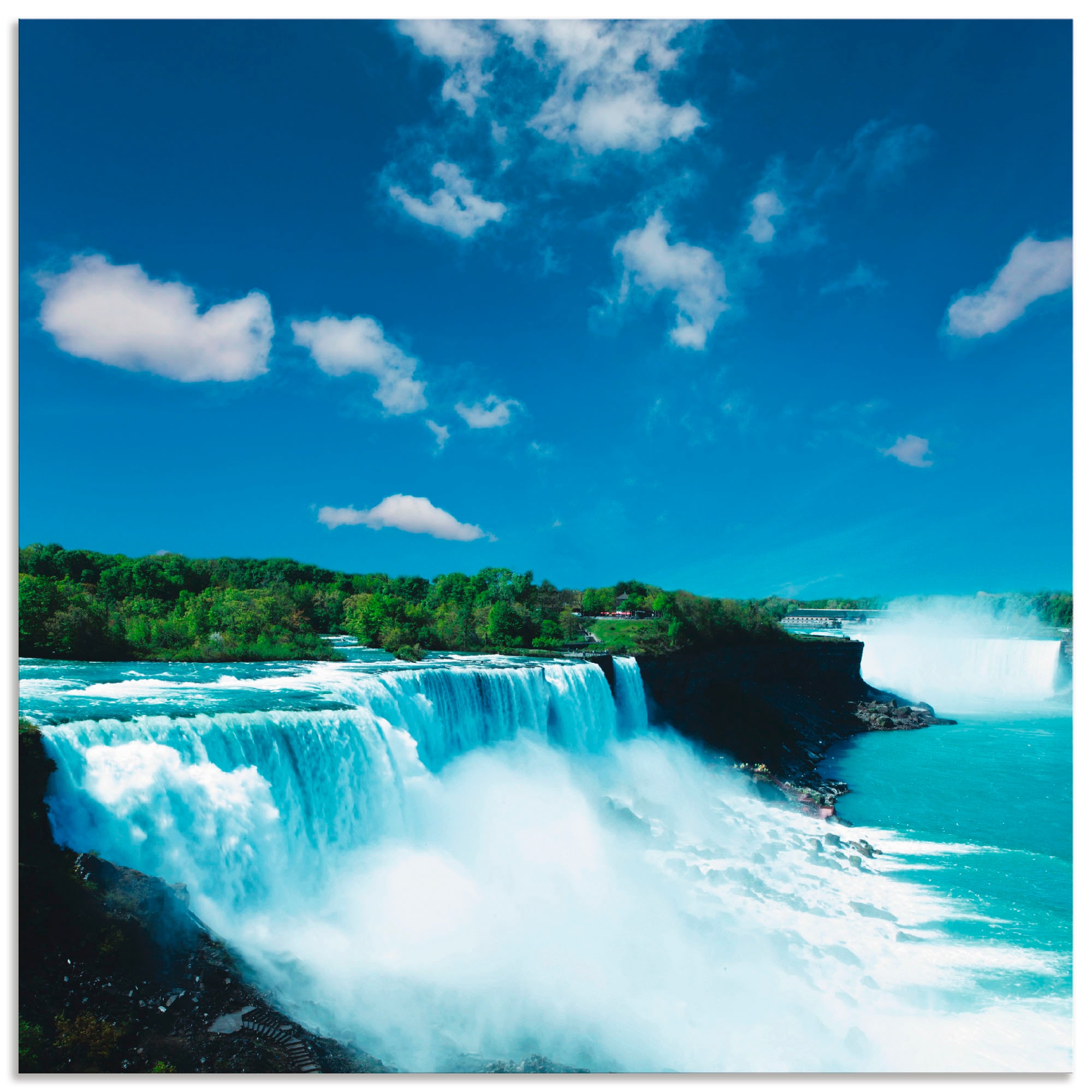 Artland Wandbild »Niagara«, Gewässer, (1 St.), als Alubild, Outdoorbild, Leinwandbild in verschied. Größen