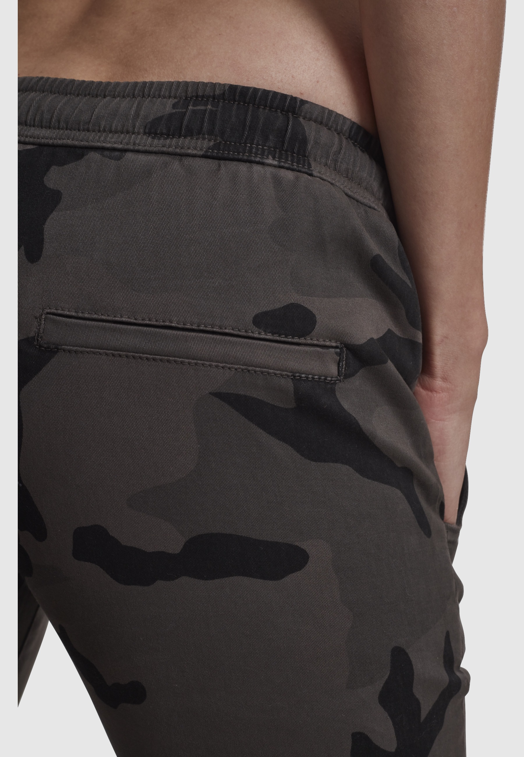 URBAN CLASSICS Cargohose »Urban Classics Damen Ladies Camo Jogging Pants«