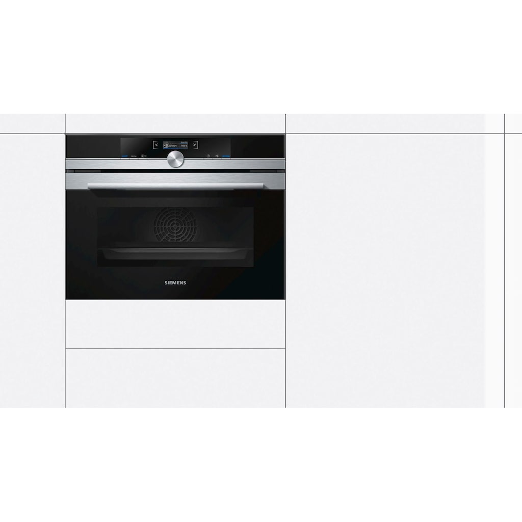 SIEMENS Einbaubackofen »CB634GBS3«, iQ700, CB634GBS3, ecoClean