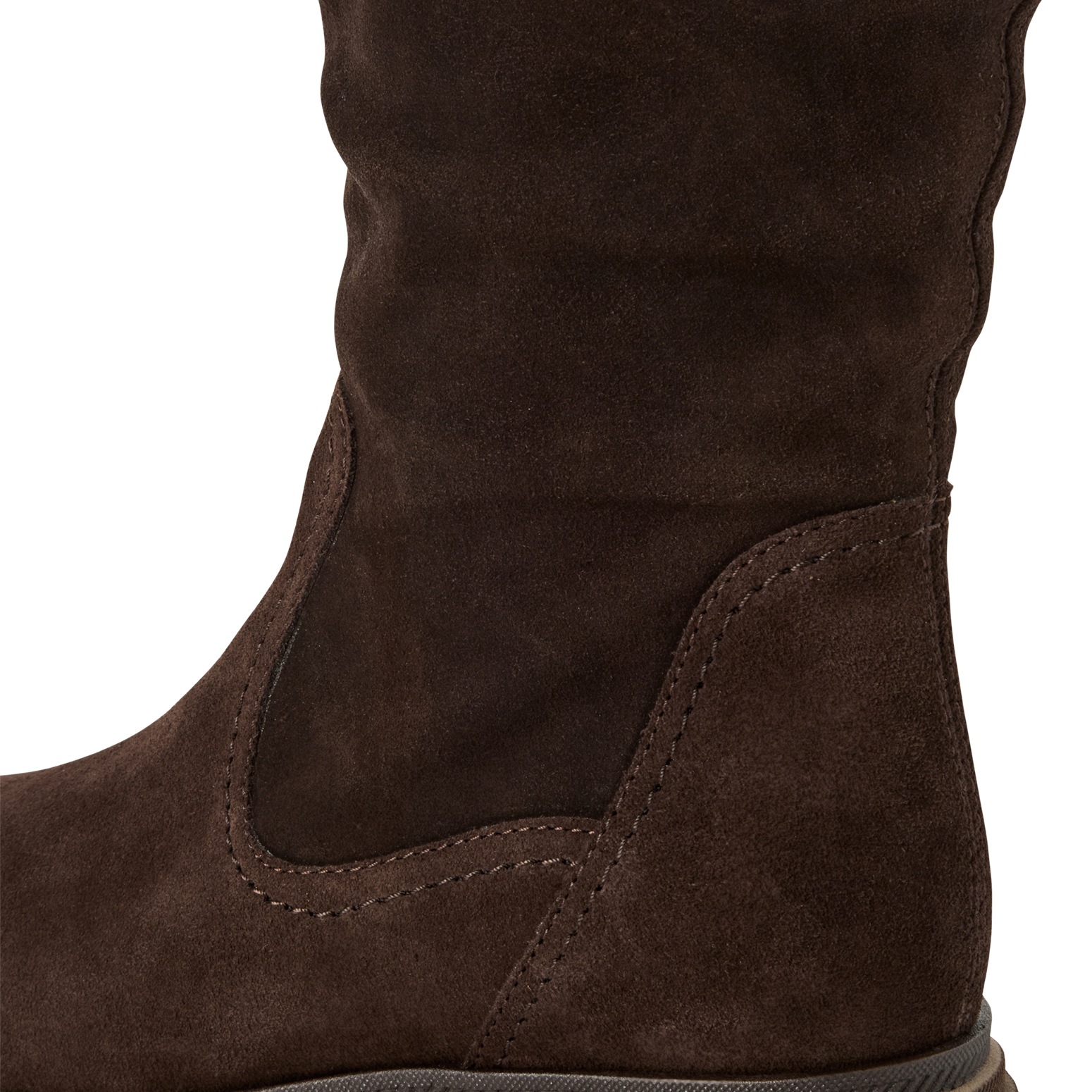 Tamaris Stiefel, Blockabsatz, Langschaftstiefel mit slouchy Falten am Schaft