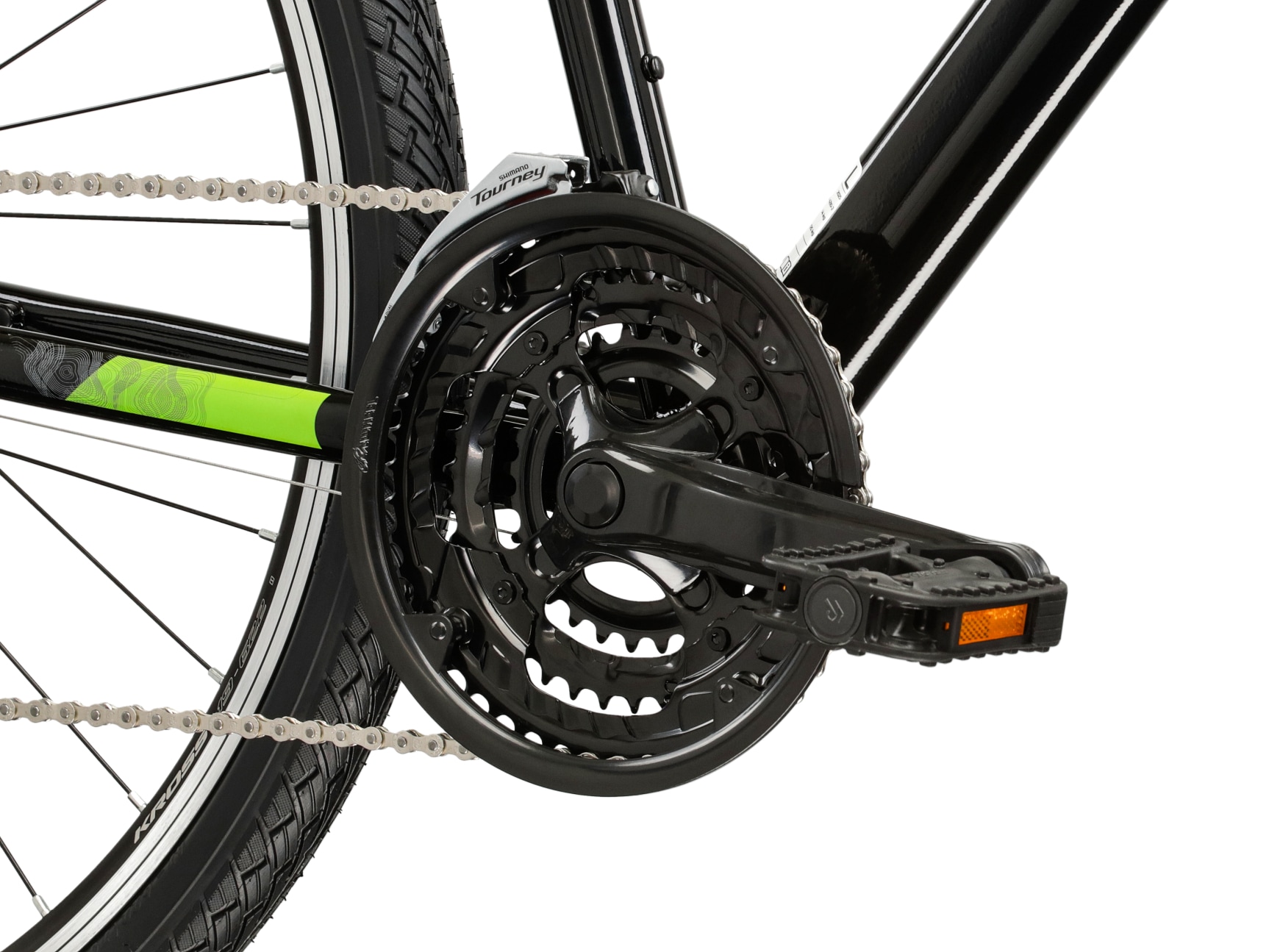 Kross Crossrad »Evado 2.0 schwarz« 21 Gang Shimano ALTUS M310 Schaltwerk Kettenschaltung