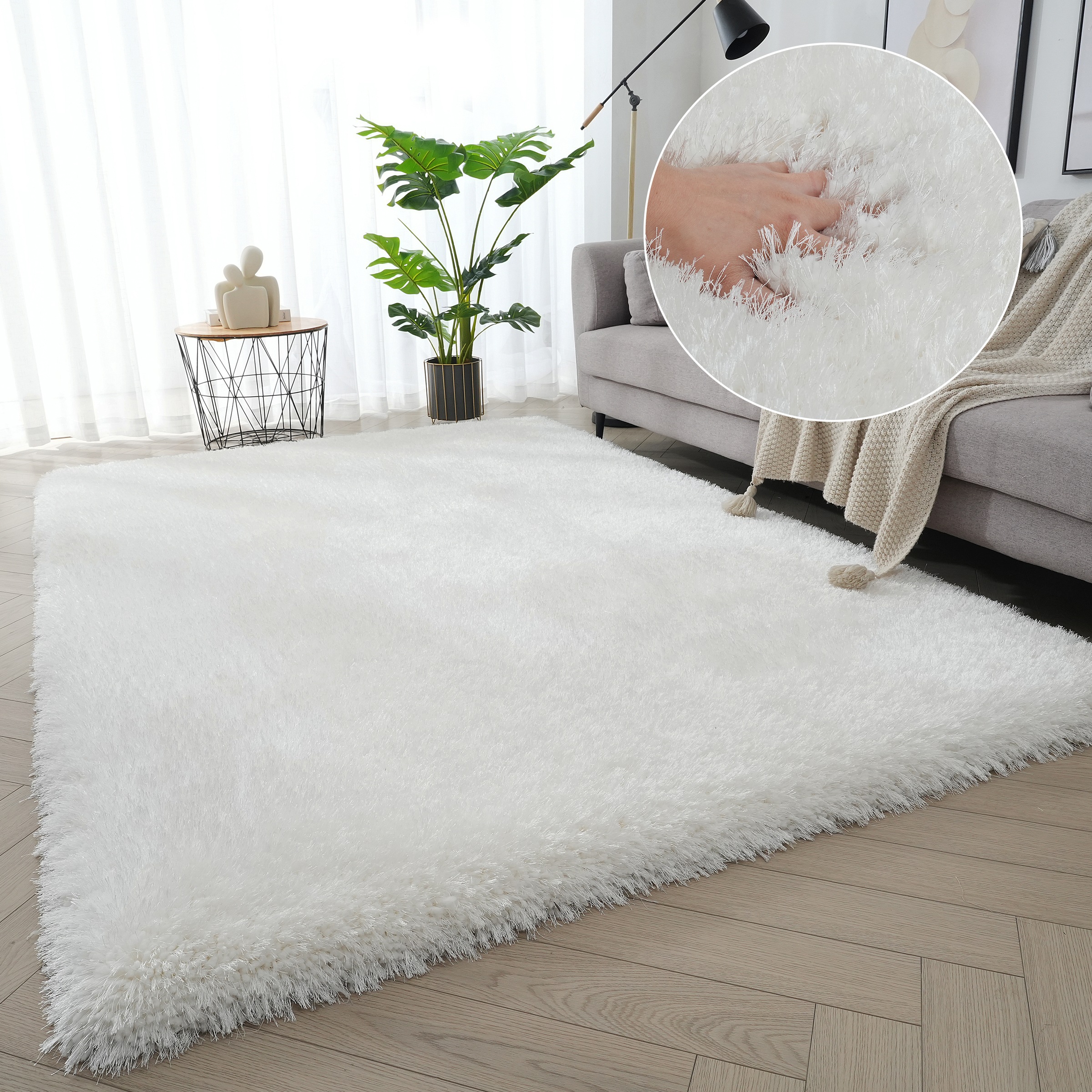 my home Hochflor-Teppich »Micro exclusiv Teppich, sehr hoher Flor, weich du günstig online kaufen