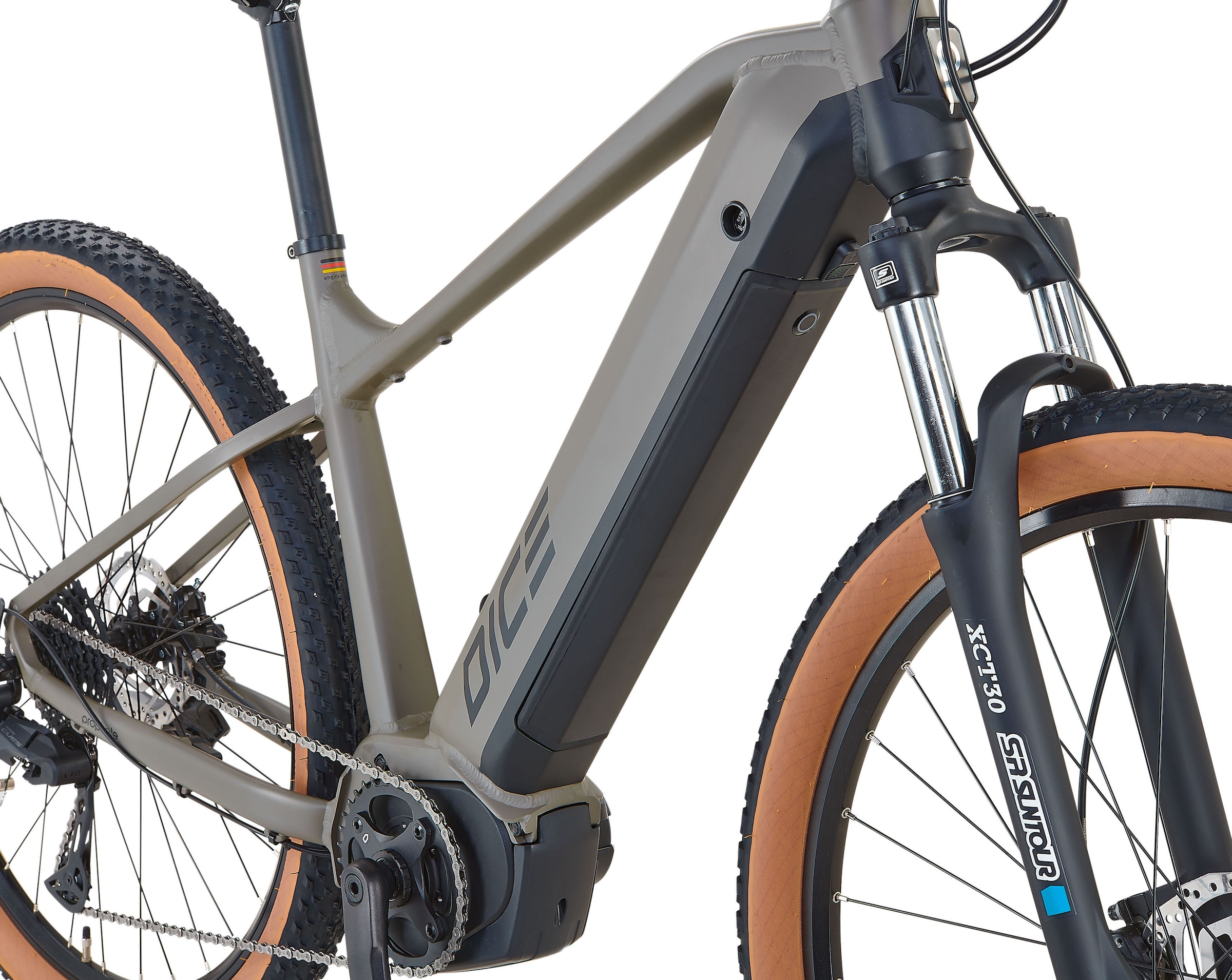 Prophete E-Bike »Dice 3.0«, 10 Gang, Shimano, Cues, Mittelmotor 250 W