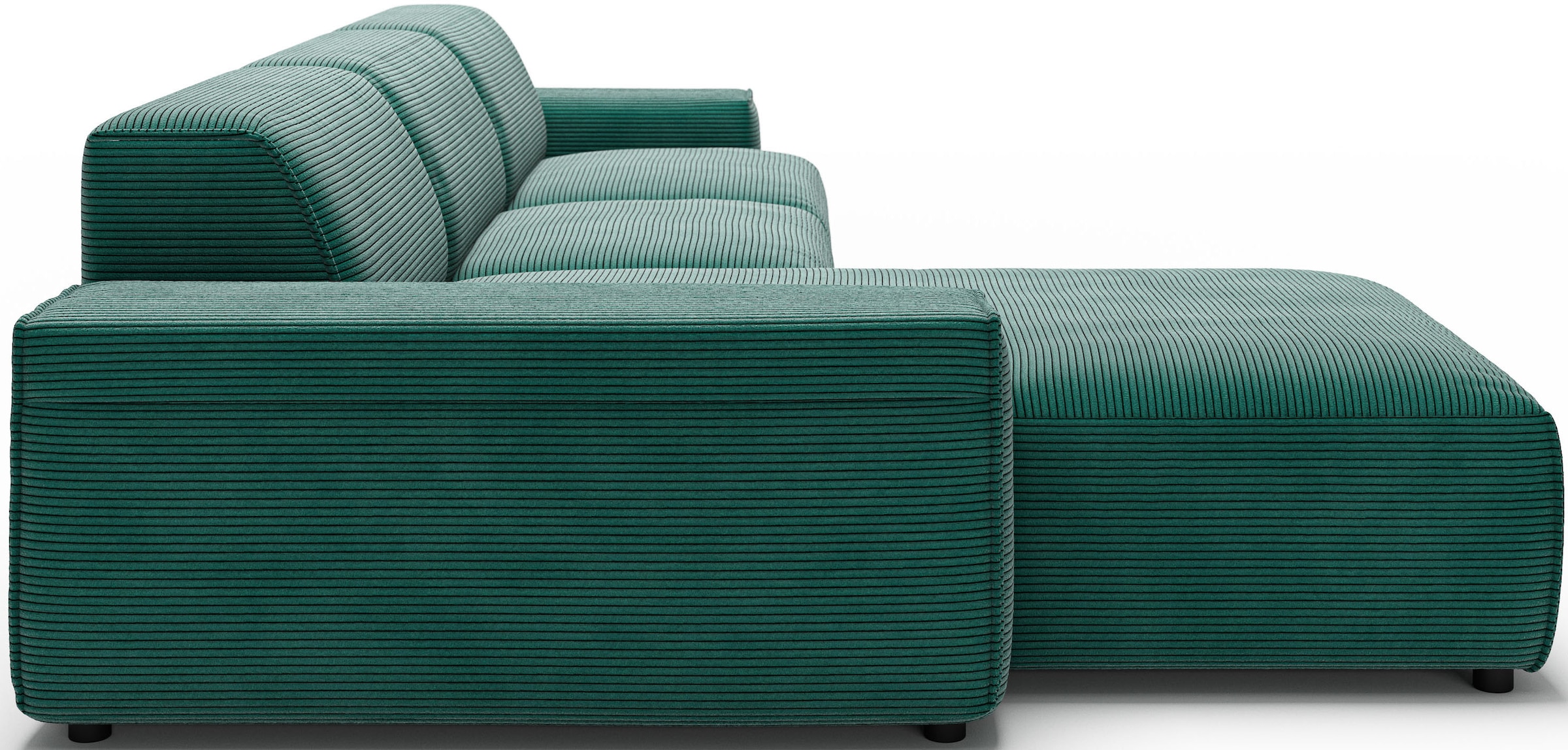 andas Ecksofa »Glimminge auch in Breitcord, Feincord, Bouclé + Easy care-Bezug«, L-Form, Breite 294, Zierkissen