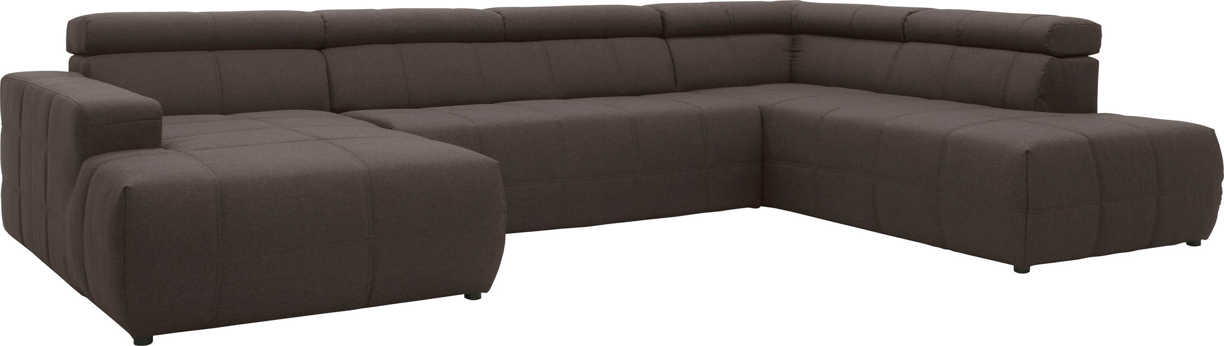 DOMO collection Wohnlandschaft »Brandon, whlw. mit Sitztiefenverstellung, w günstig online kaufen