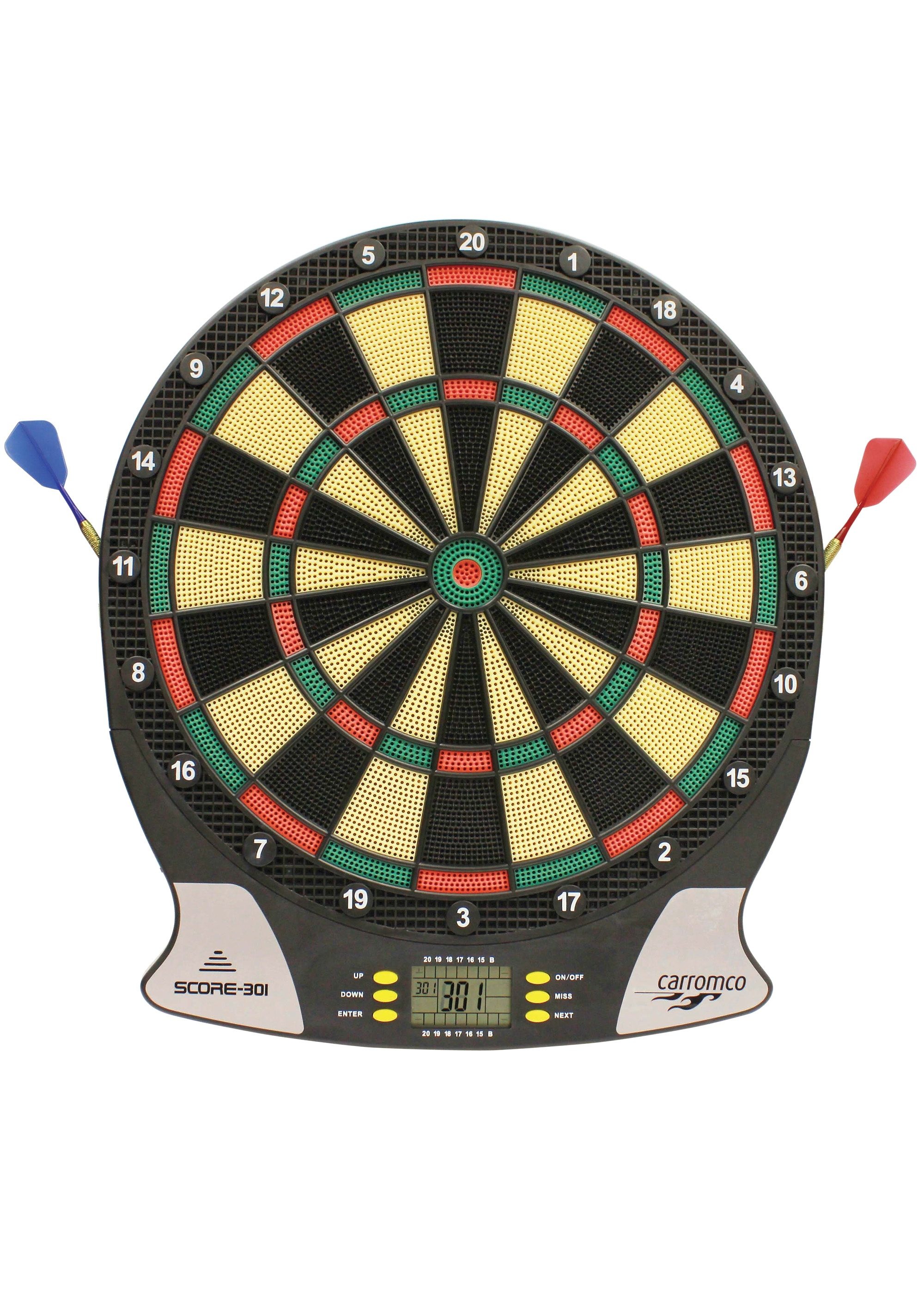 Carromco Dartscheibe »Elektronische Dartscheibe, Elektronik Dartboard Score-301«