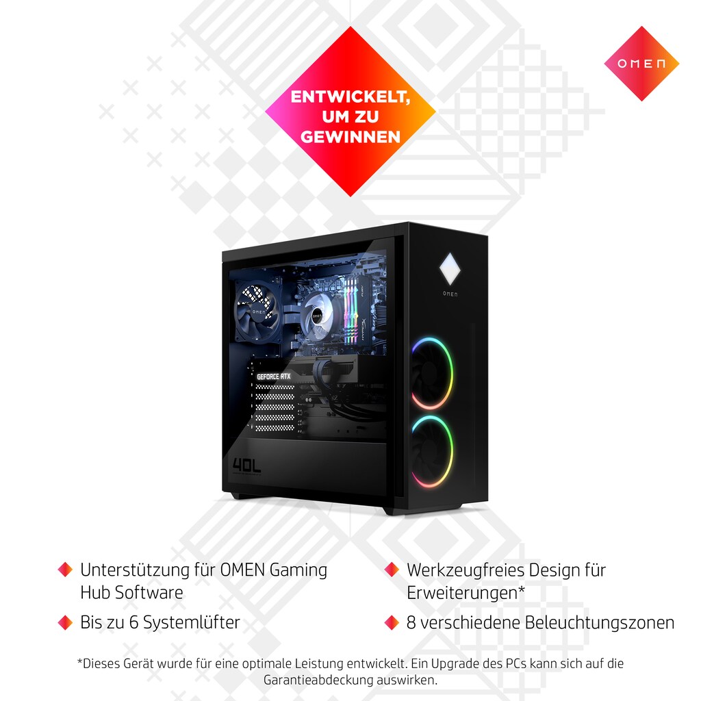 HP Gaming-PC »GT21-0013ng 5800X Tower«