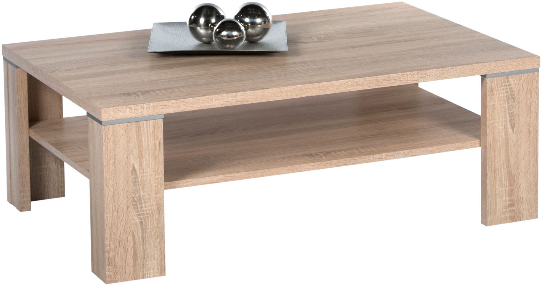 Stolkom Couchtisch »Osaka Wohnzimmertisch, Eiche Sonoma Dekor, BxHxT 110x40 günstig online kaufen