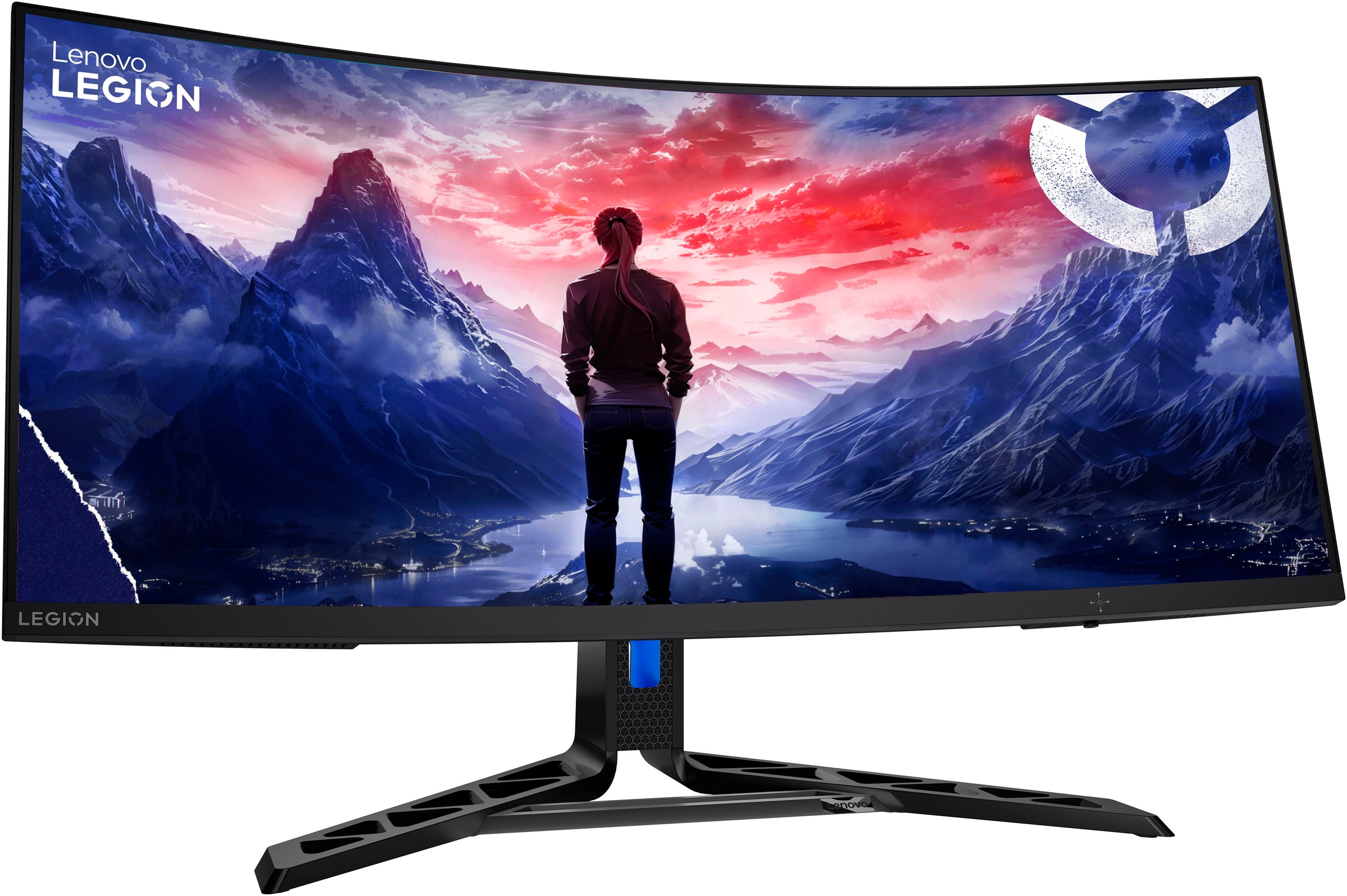 Lenovo Curved-Gaming-Monitor »Legion R34w-30«, 86 cm/34 Zoll, 3440 x 1440 px, UWQHD, 0,5 ms-1 ms-2 ms-3 ms-4 ms-5 ms Reaktionszeit, 180 Hz