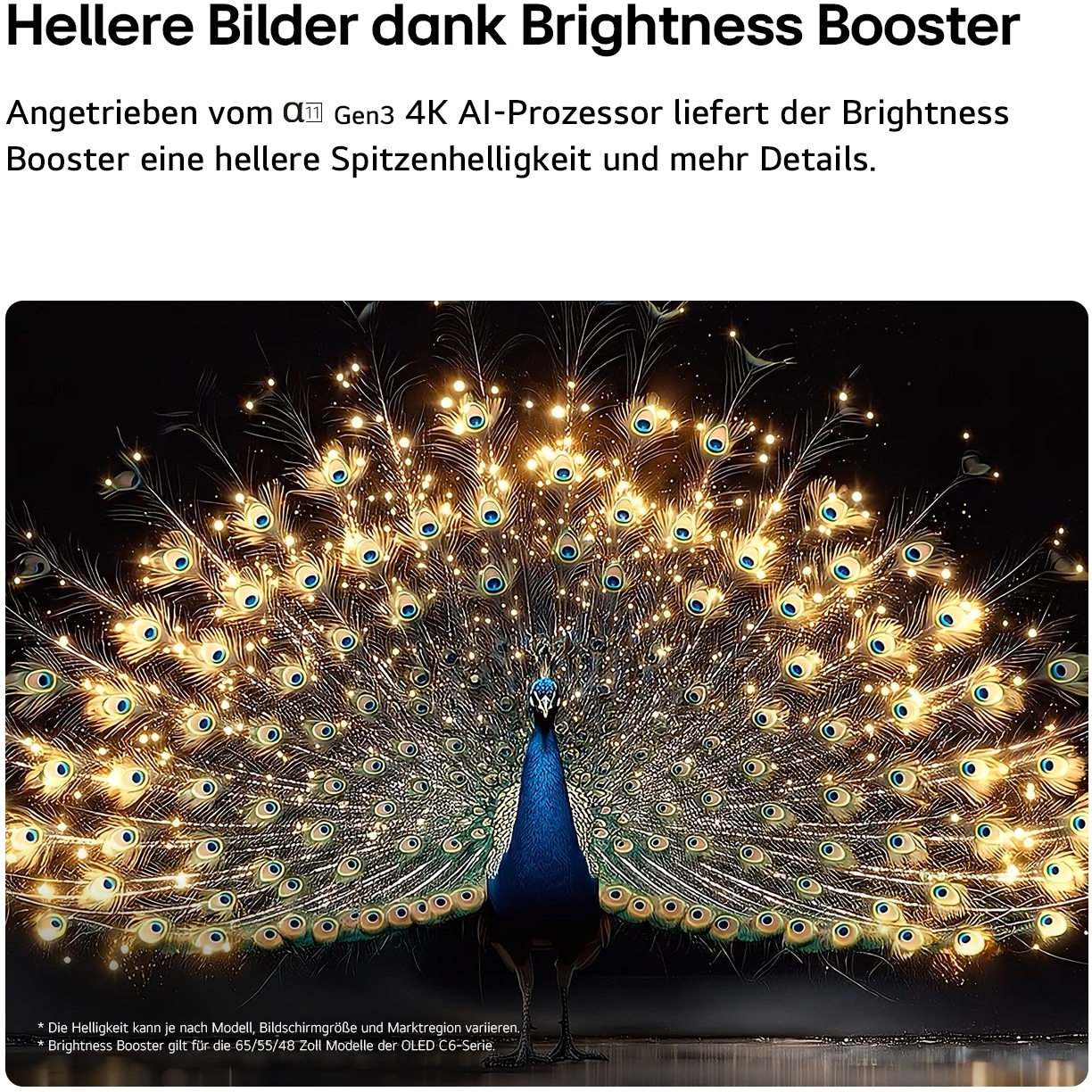 LG OLED-Fernseher »OLED55C68LA« 139 cm/55 ″ Smart-TV