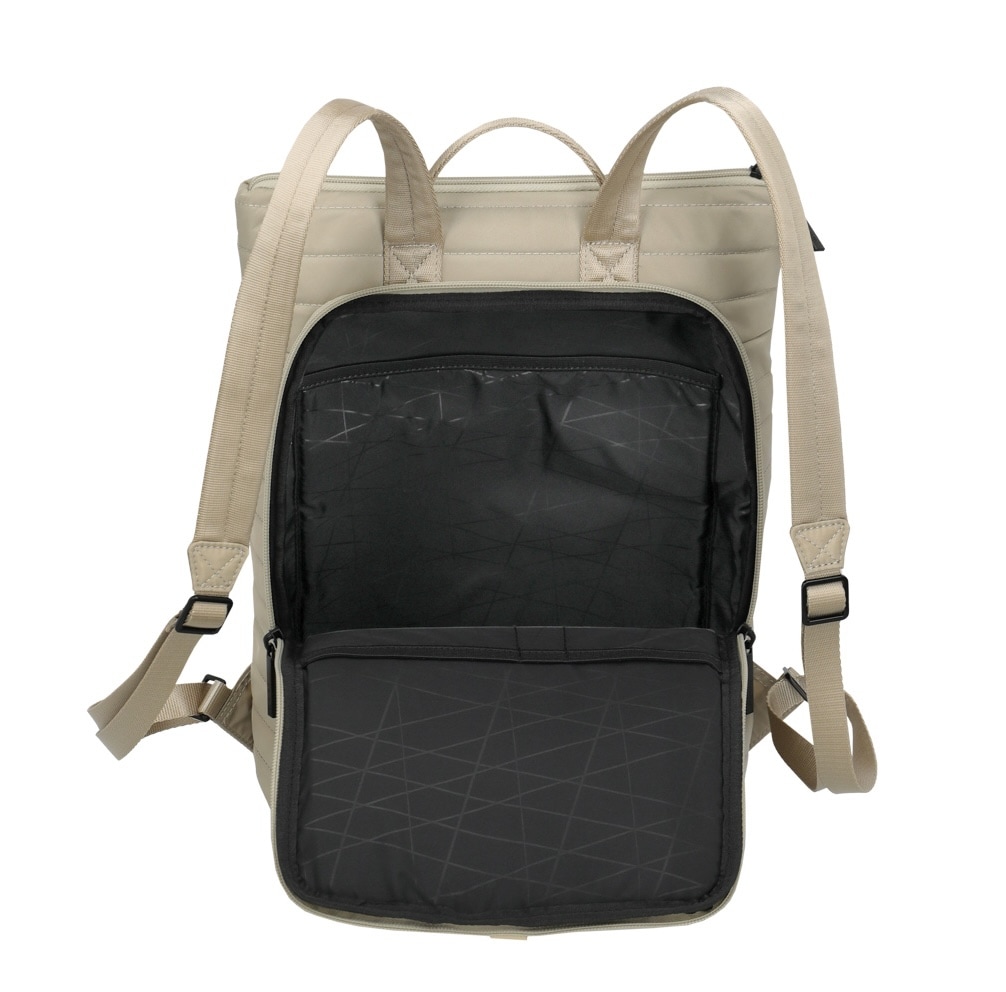 travelite Freizeitrucksack »BARBARA & travelite | BARBARA STEPP«, Safety-Reißverschlussfach Aufsteckfunktion