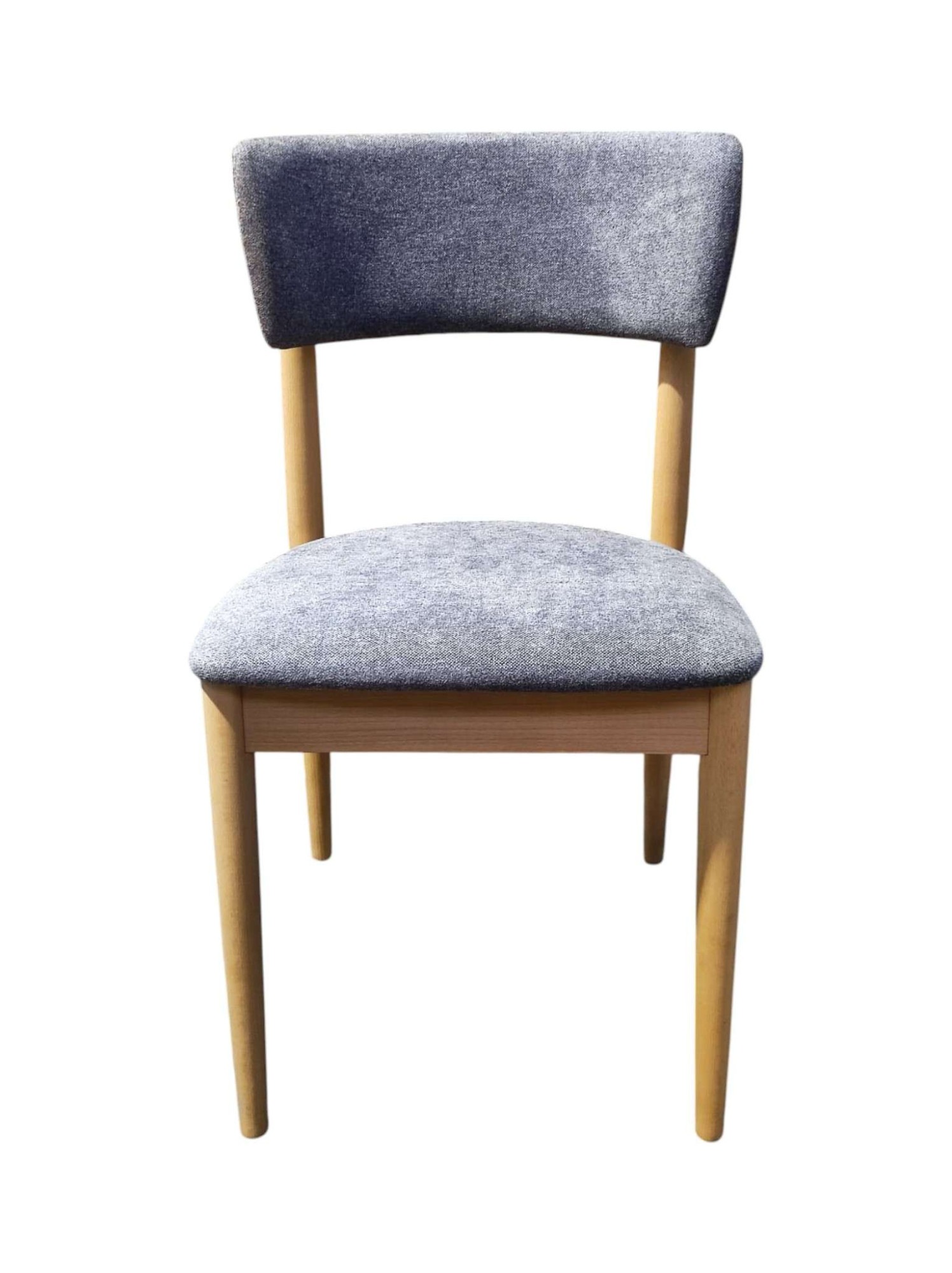 OTTO home Polsterstuhl »Jan Esszimmerstuhl, Küchenstuhl, 4-Fußstuhl« () 2 Stk.Chenille, Massivholzbeine, Retro