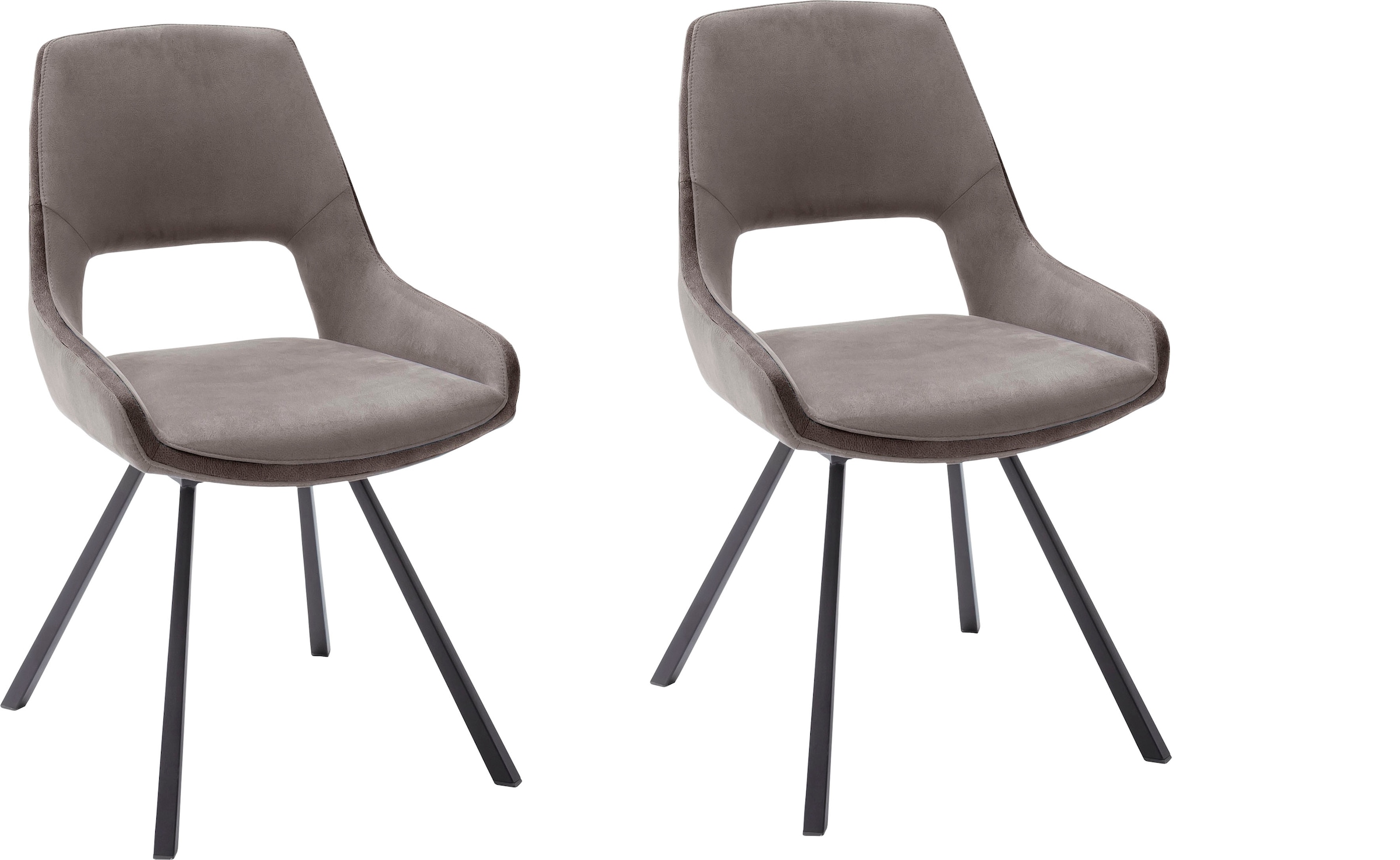 MCA furniture Esszimmerstuhl »Bayonne« (Set) 2 Stk. 2er Set, Stuhl 180°dreh günstig online kaufen