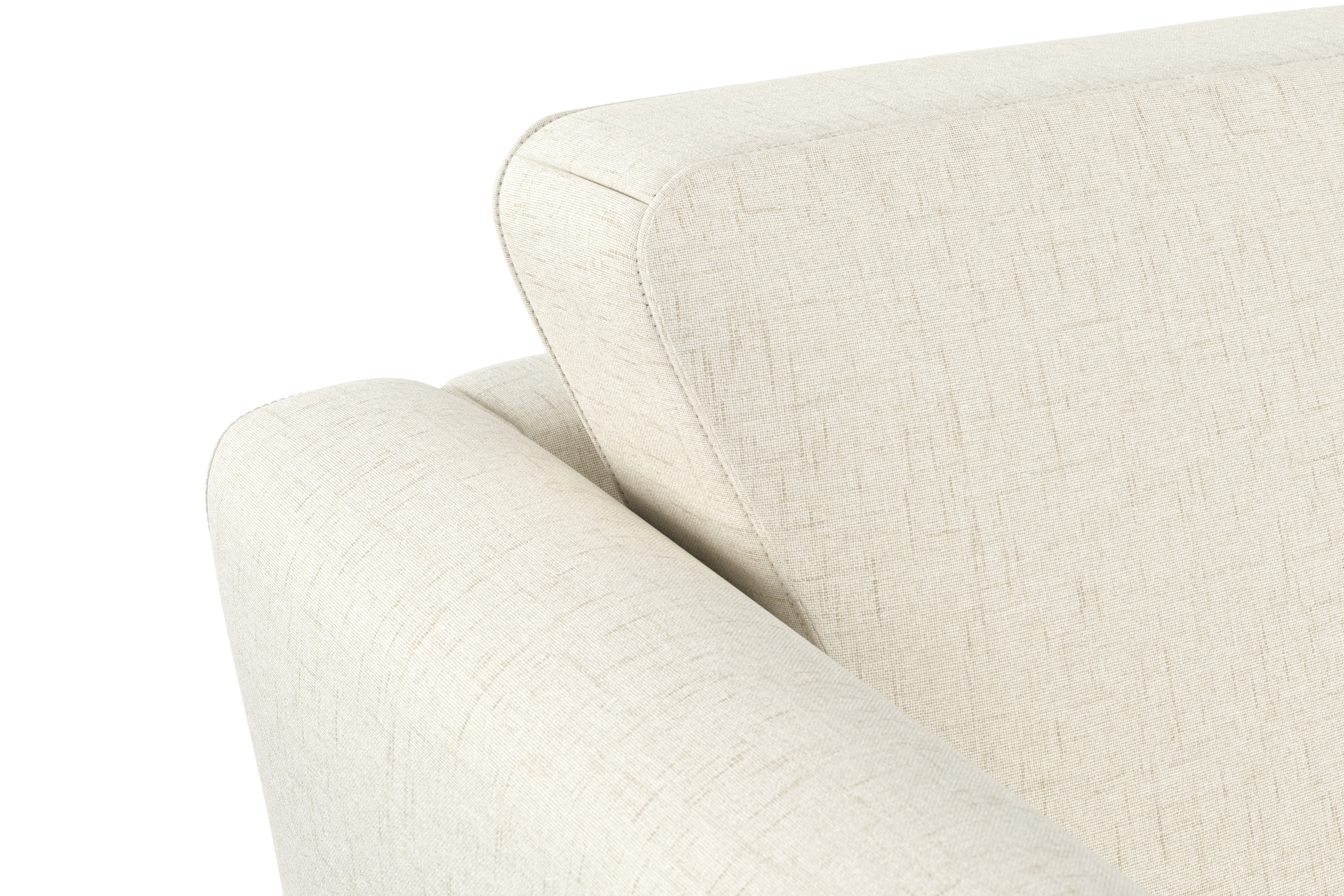 sit&more Ecksofa »Visby L-Form« wahlweise mit Bettfunktion und Bettkasten, frei im Raum stellbar