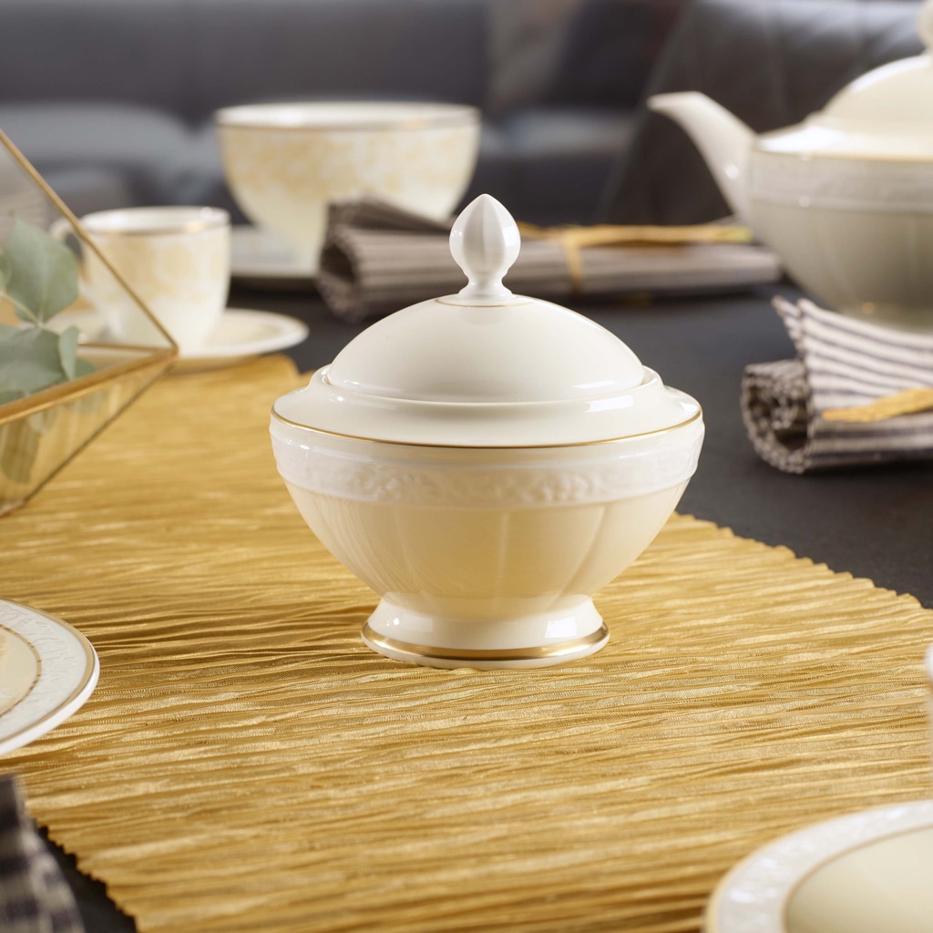 Villeroy & Boch Zuckerstreuer »Zuckerdose Ivoire 270 ml beige«