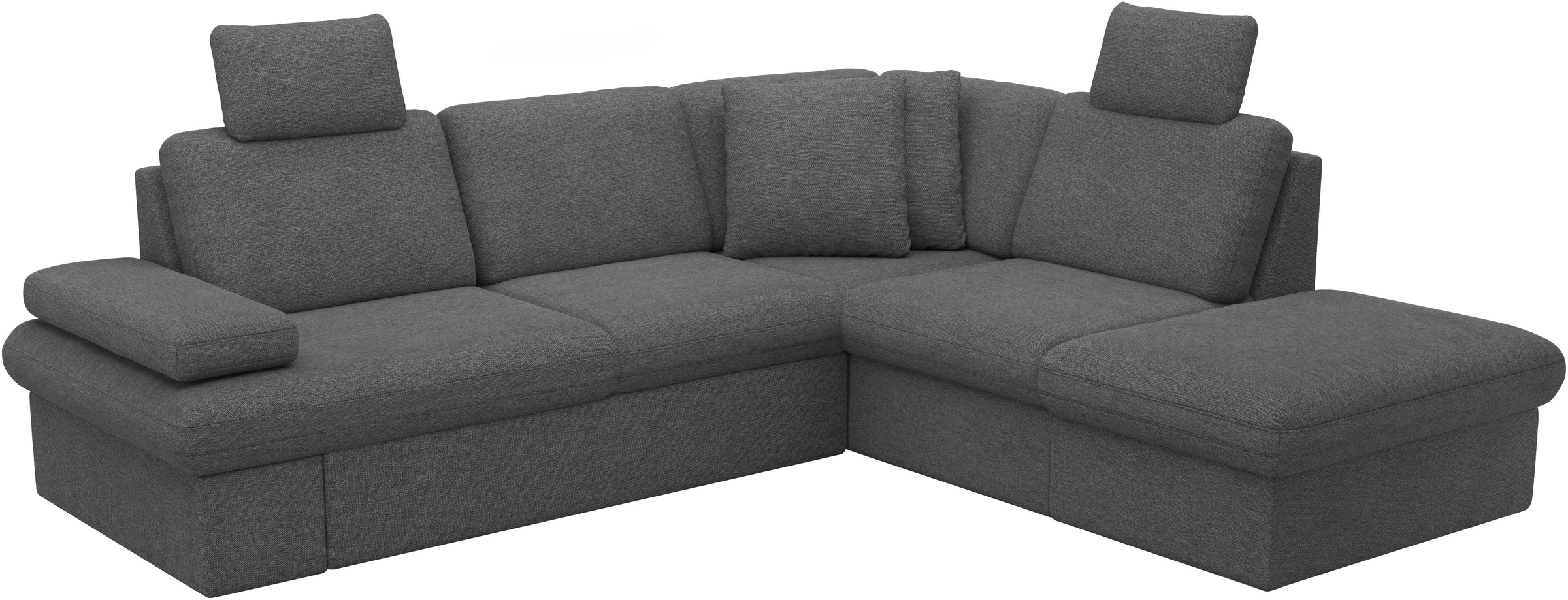 sit&more Ecksofa »Moreno«, mit Armteilverstellung,wahlweise mit Bettfunktion