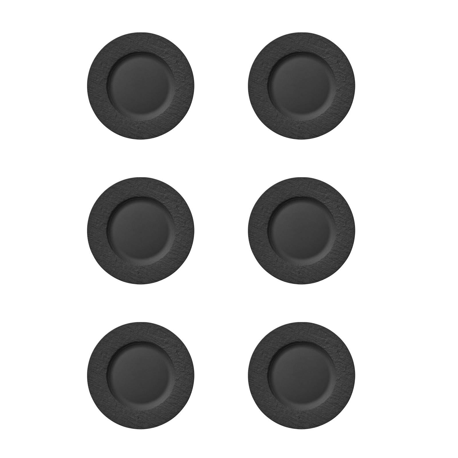 Villeroy & Boch Frühstücksteller »Frühstücksteller Manufacture Rock ø 22.0 günstig online kaufen